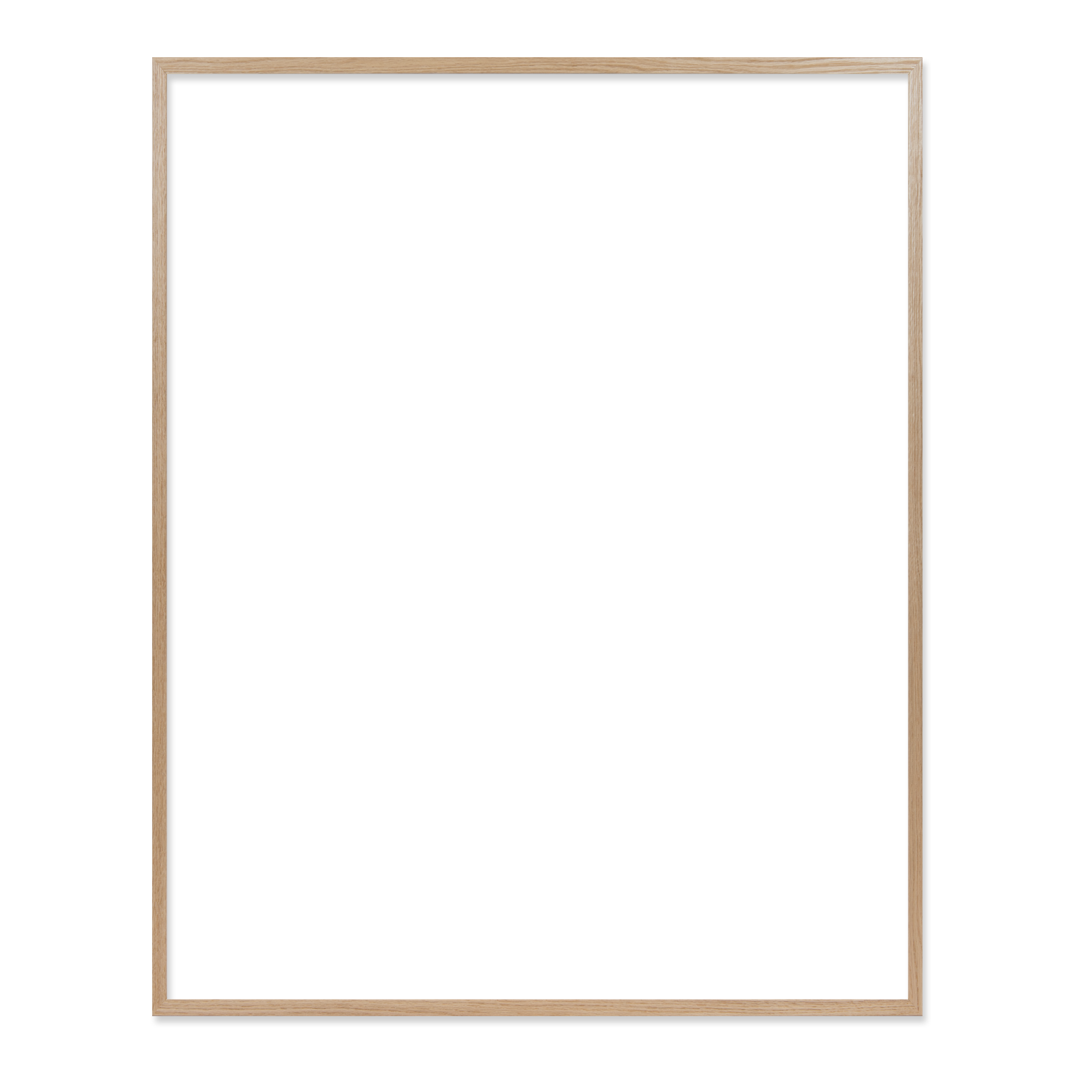 Frame 117 x 146 cm - natural oak