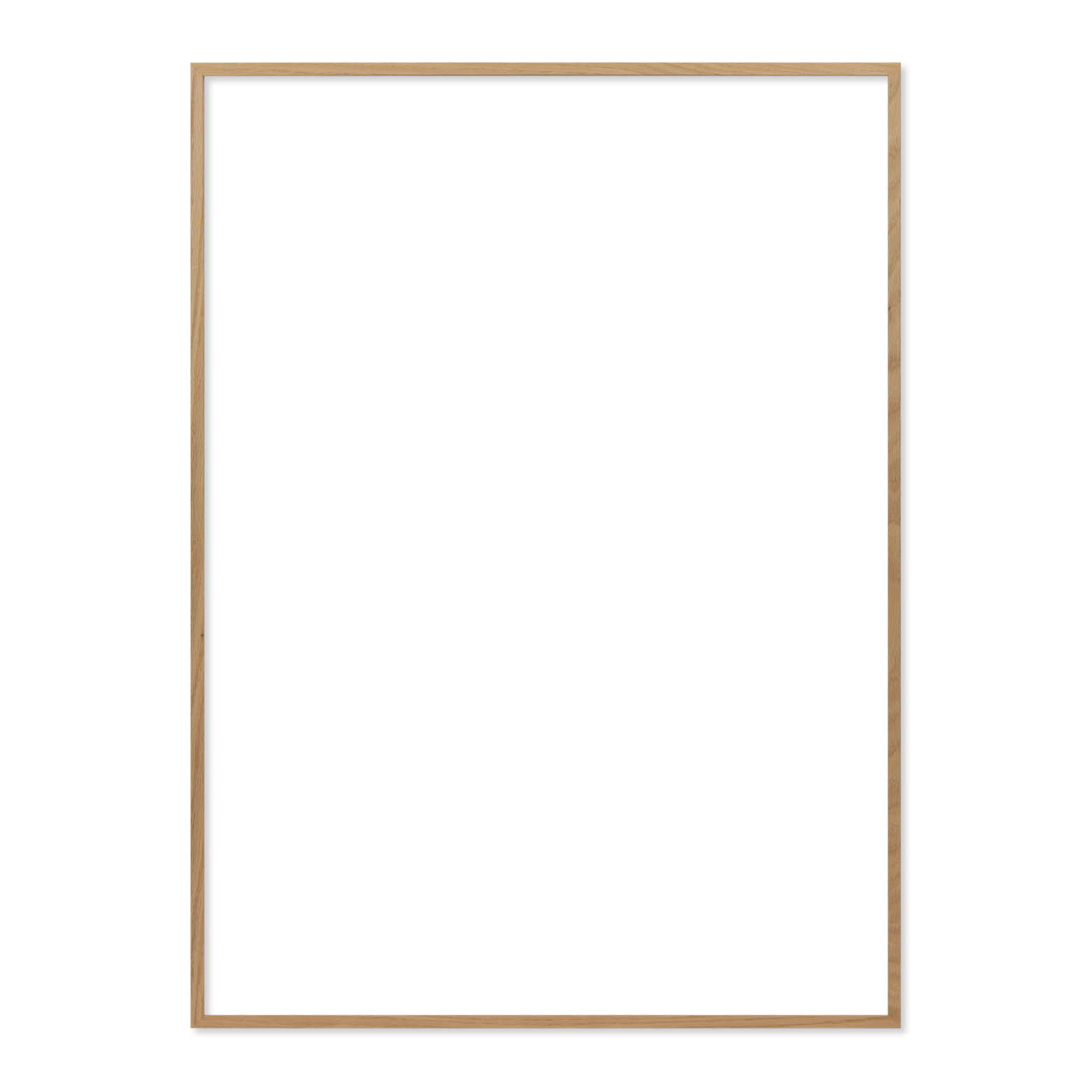Frame 62 x 84.9 cm - natural oak