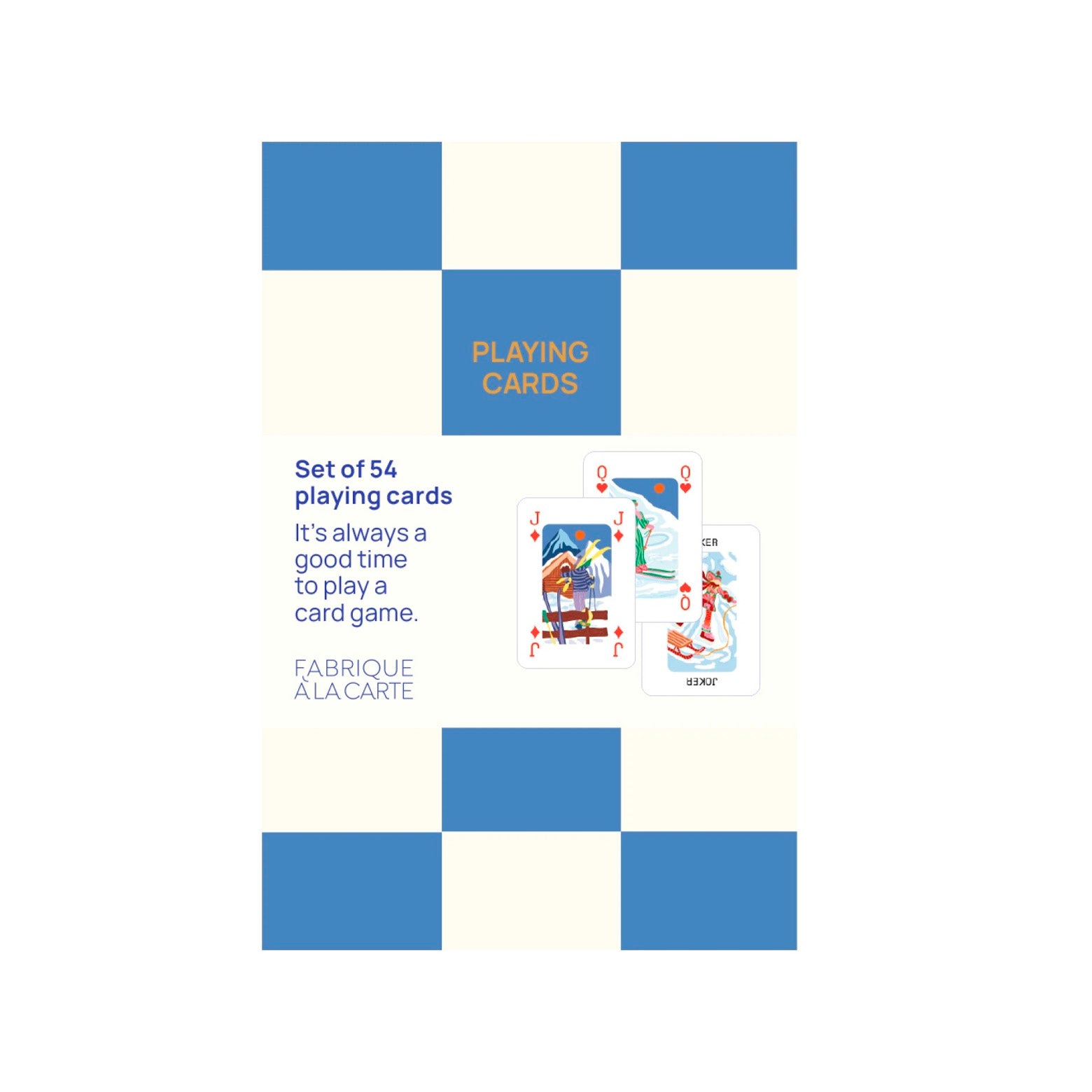 Playing cards – Playing cards in a box