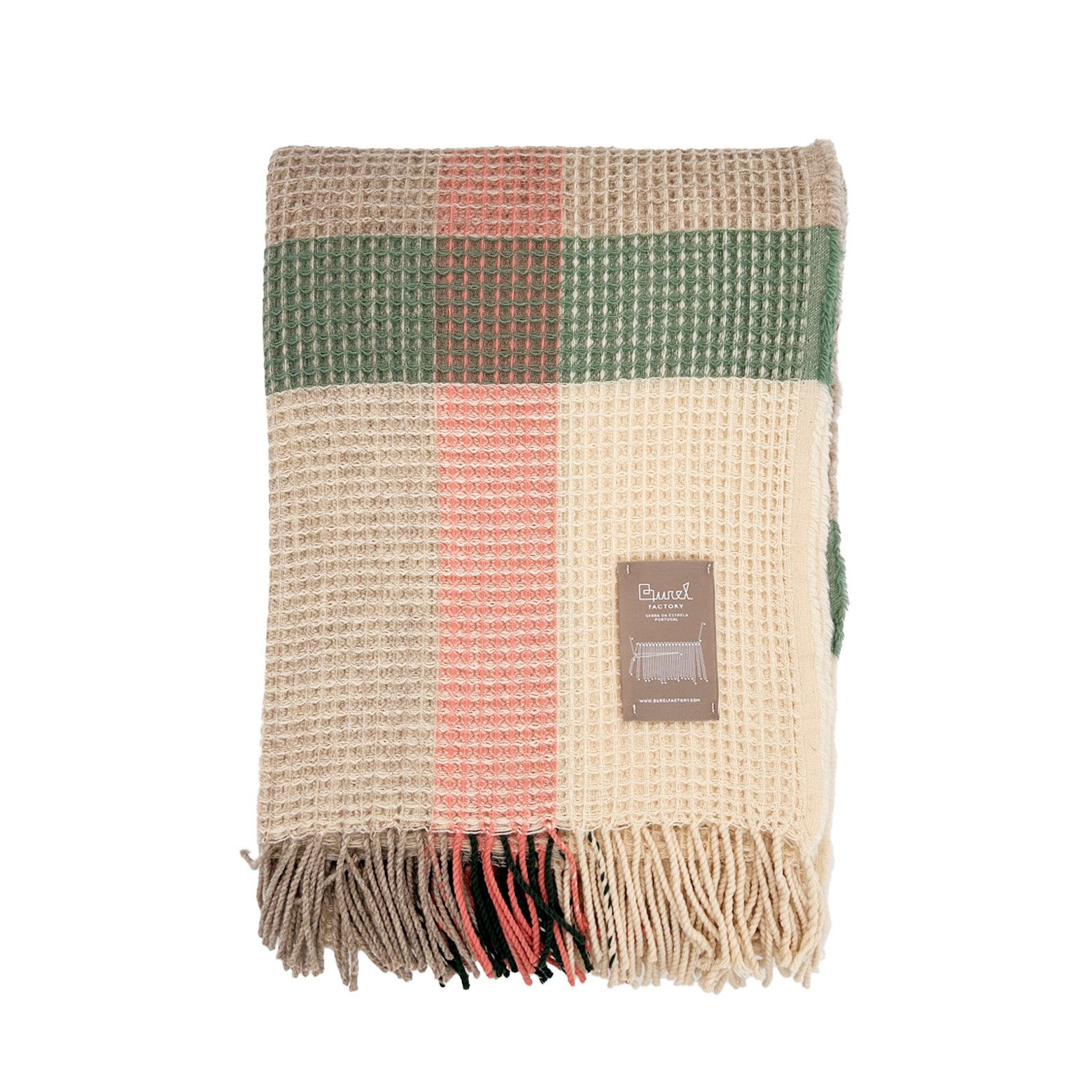 Plaid – Waffle multicolor blanket