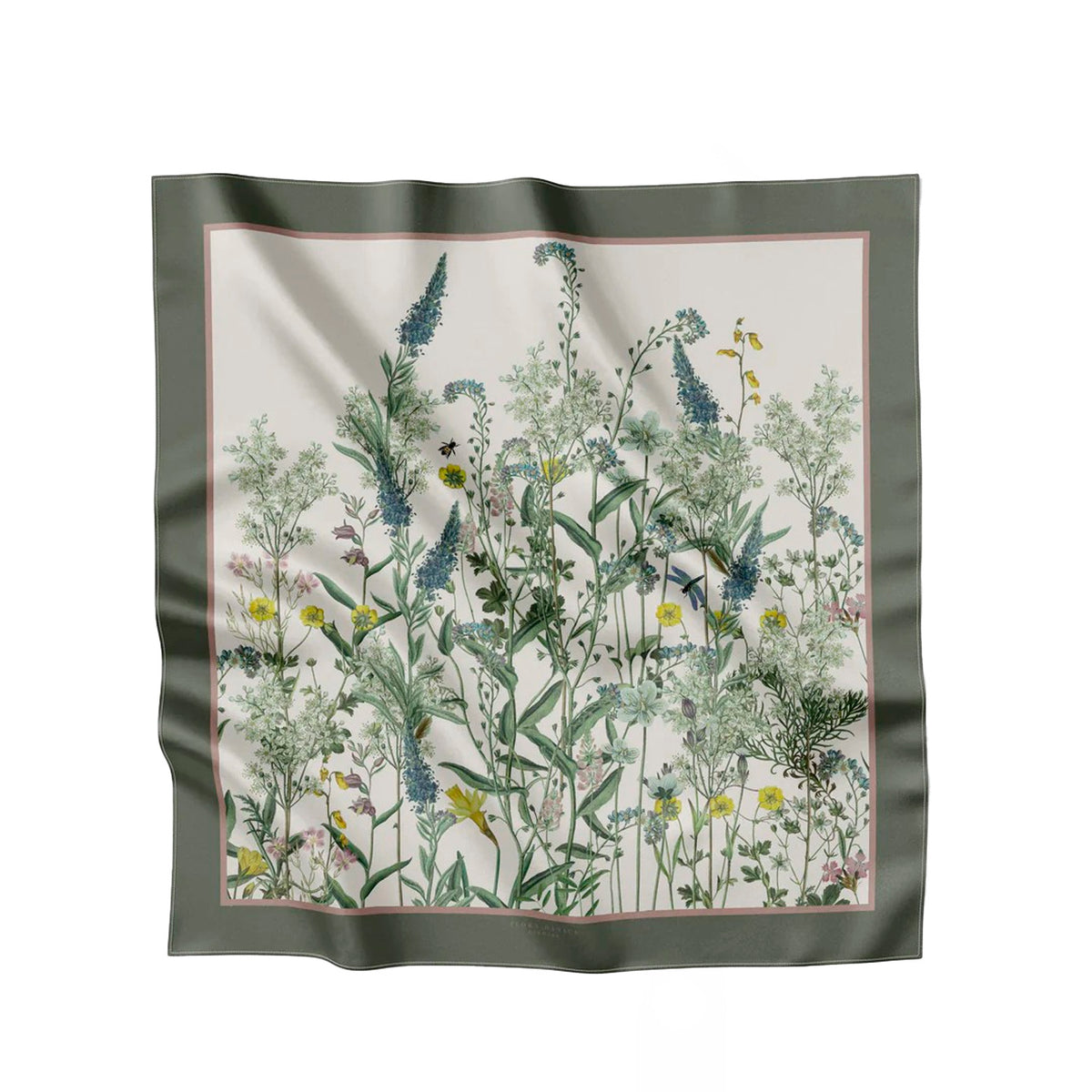 Flora Danica Silketørklæde wild bloom 70x70 cm