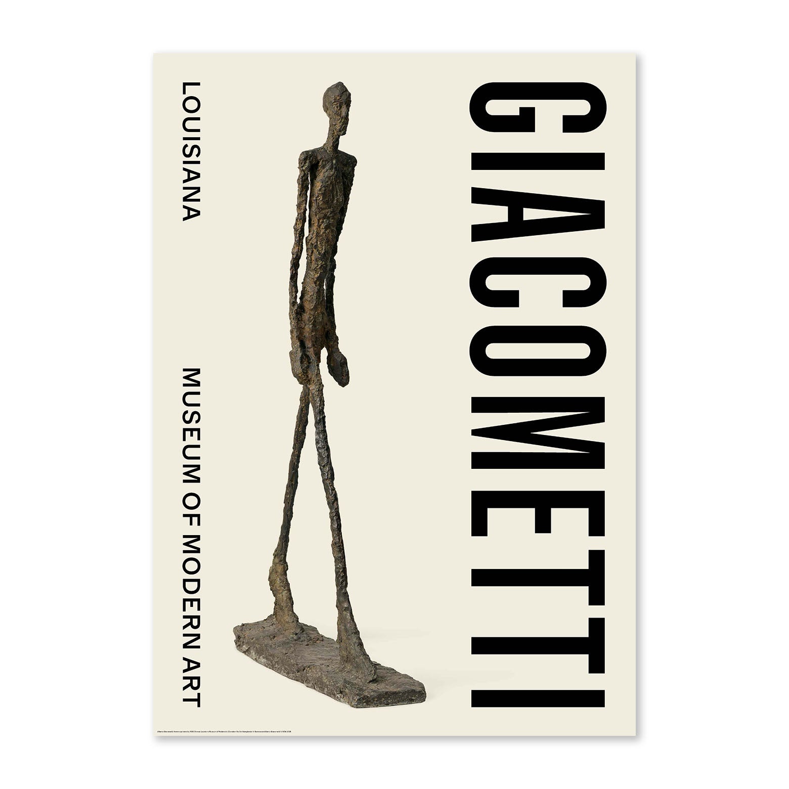 Alberto Giacometti – Homme qui marche (1960) Bronze