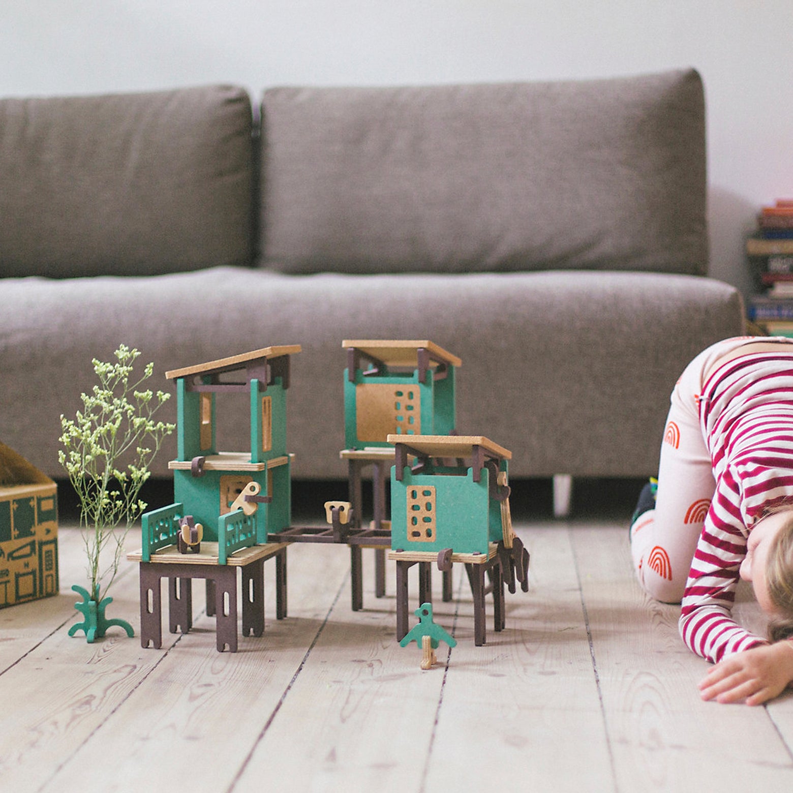 Tropical building set