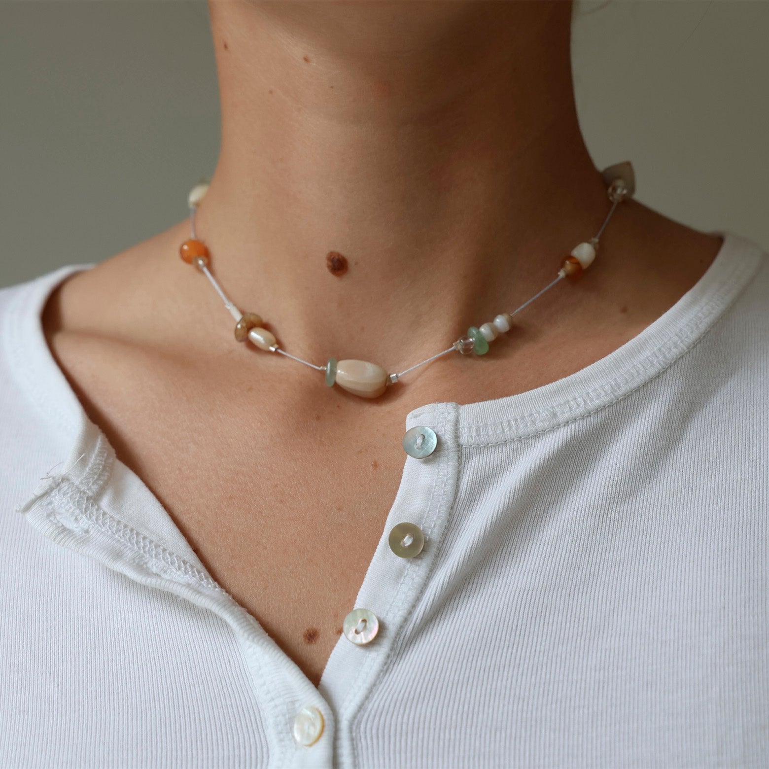 Classic Necklace vintage pearls