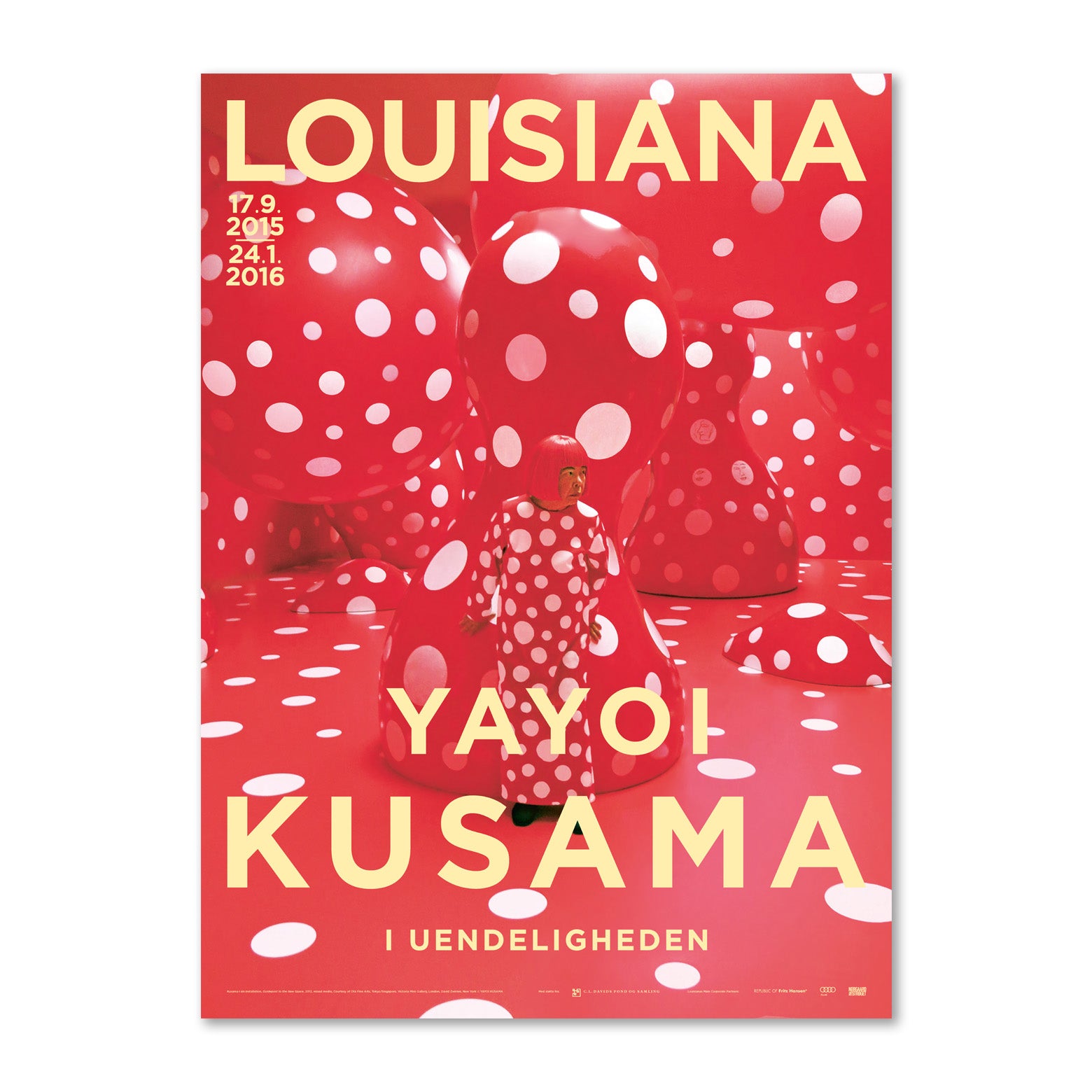 Yayoi Kusama Guidepost To The New Space Louisiana Plakat Louisiana Design Butik 4522
