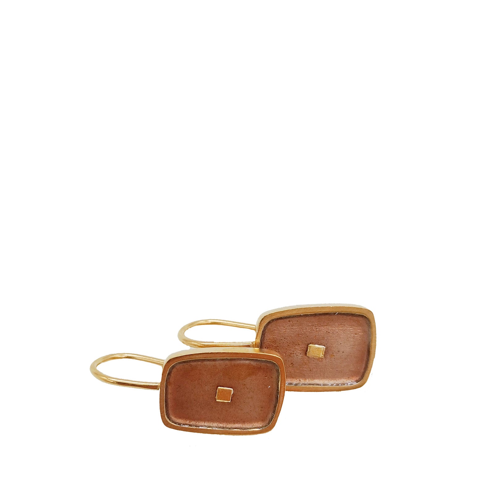 Earrings Windows gold plated – multiple colors