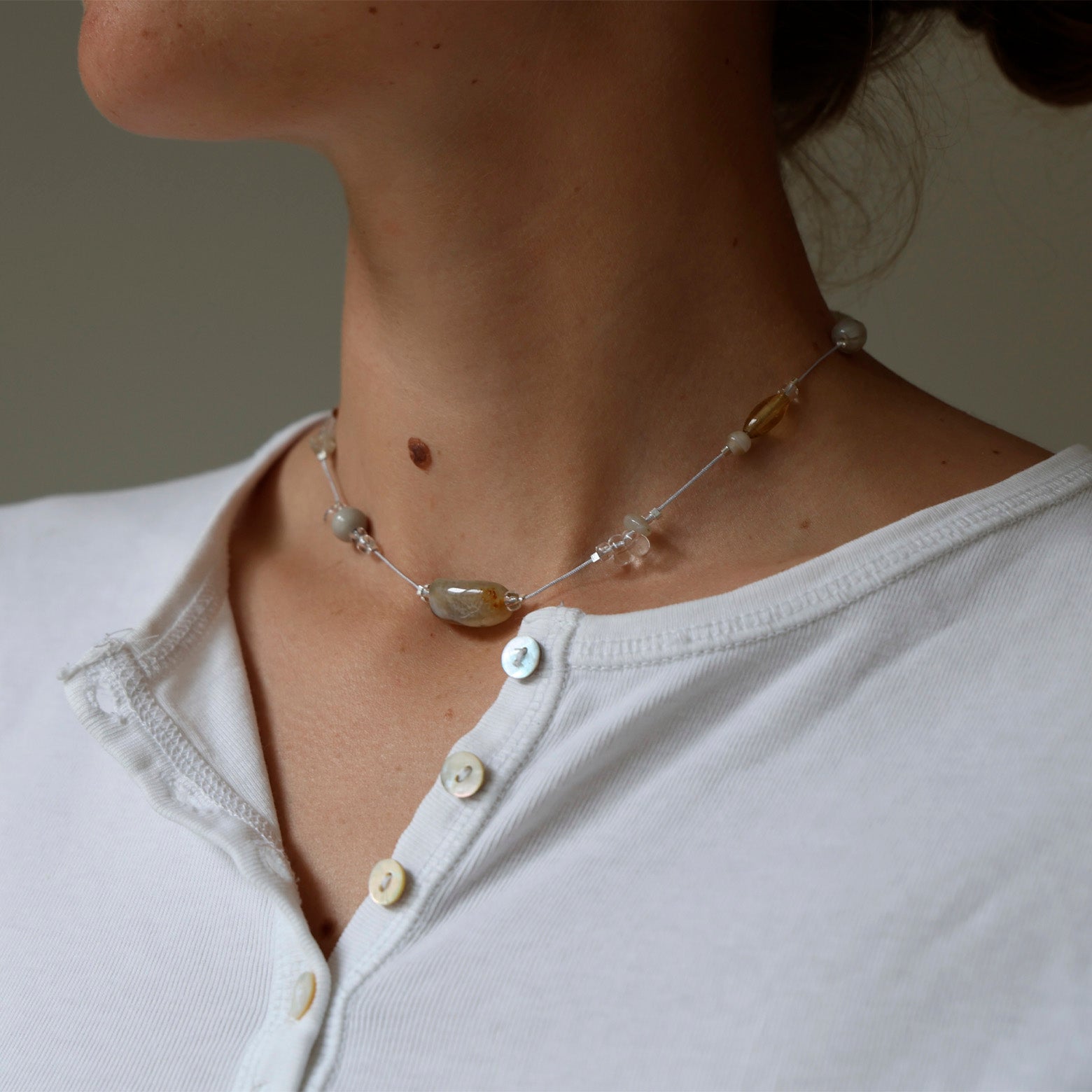 Classic Necklace vintage pearls