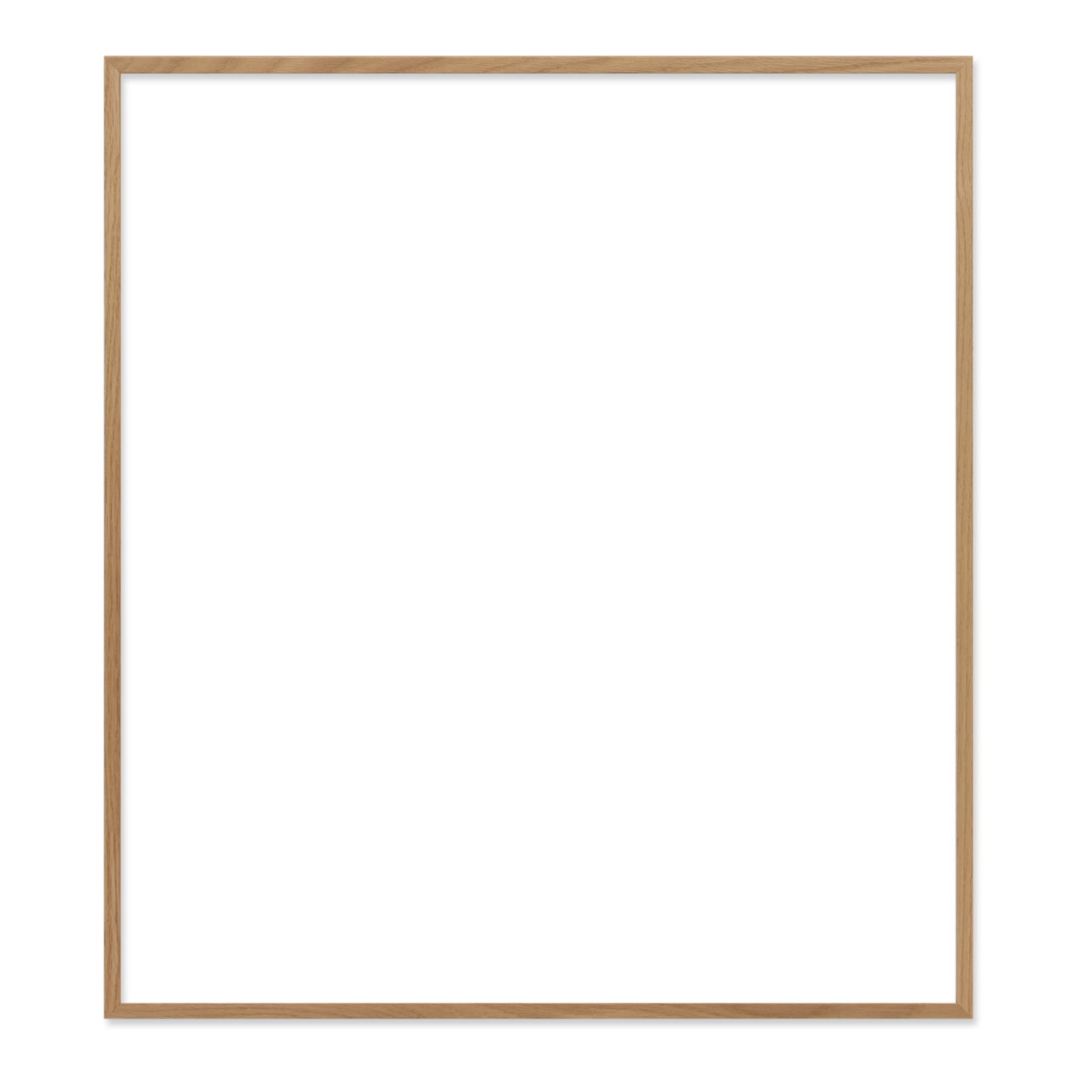 Frame 60 x 66.5 cm - natural oak