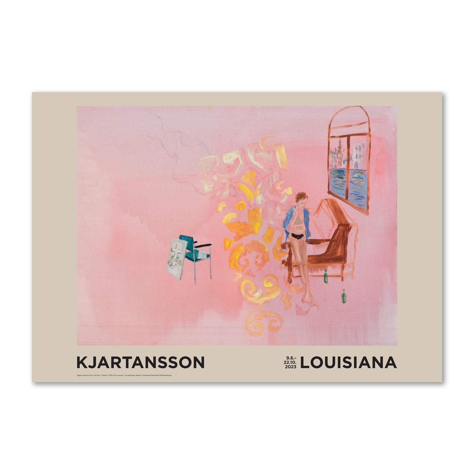 plakat Ragnar Kjartansson – The (rosa) – Louisiana Design