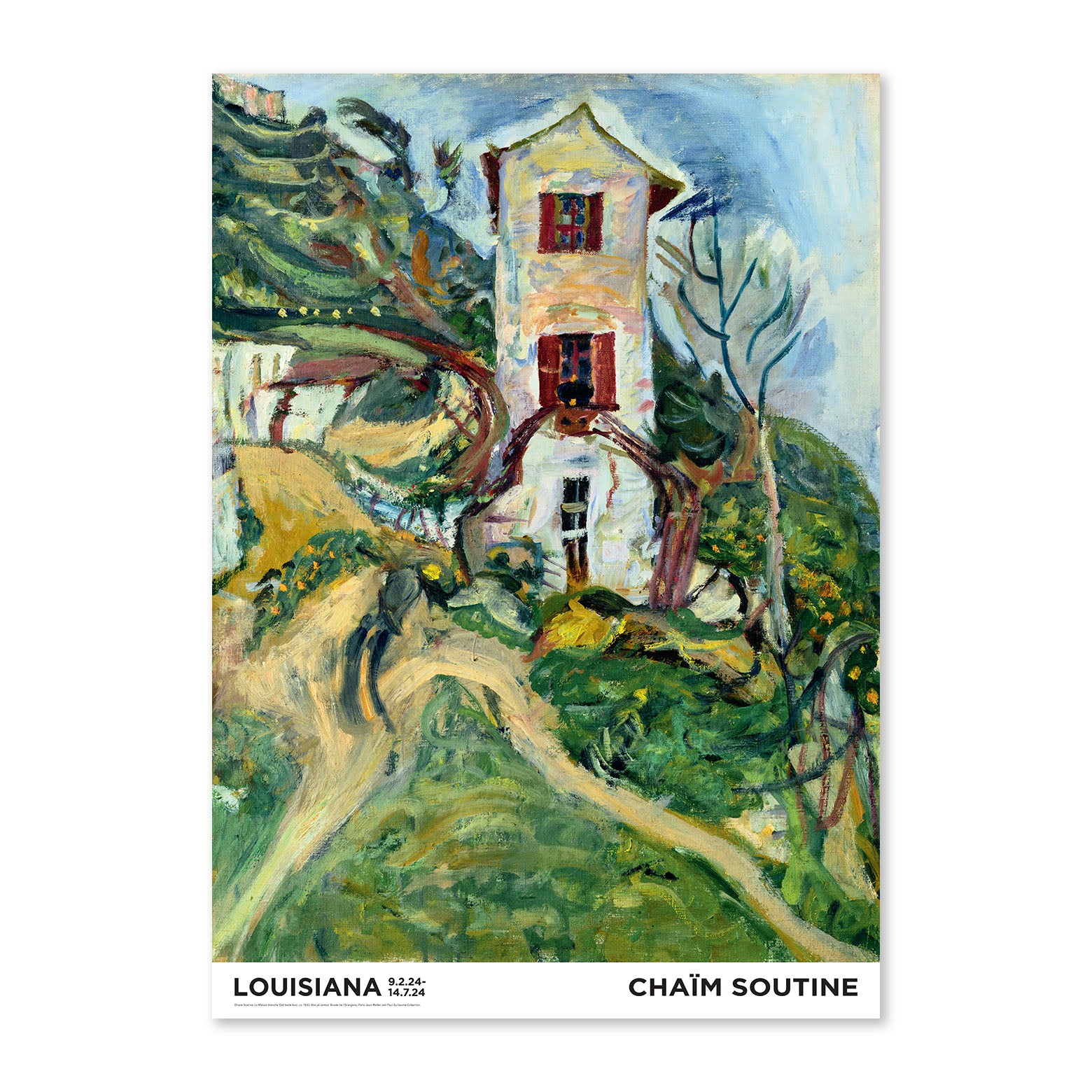 Chaïm Soutine – La Maison blanche (Det hvide hus) (1933)
