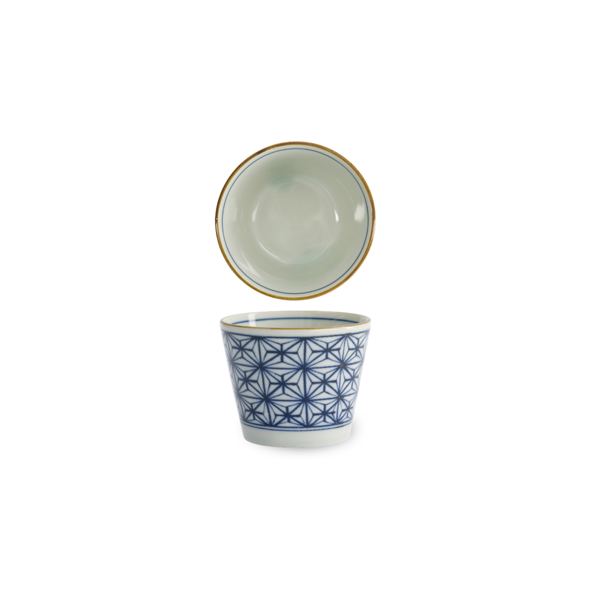 Tokyo design Tea Cup - Blue and white - kosome