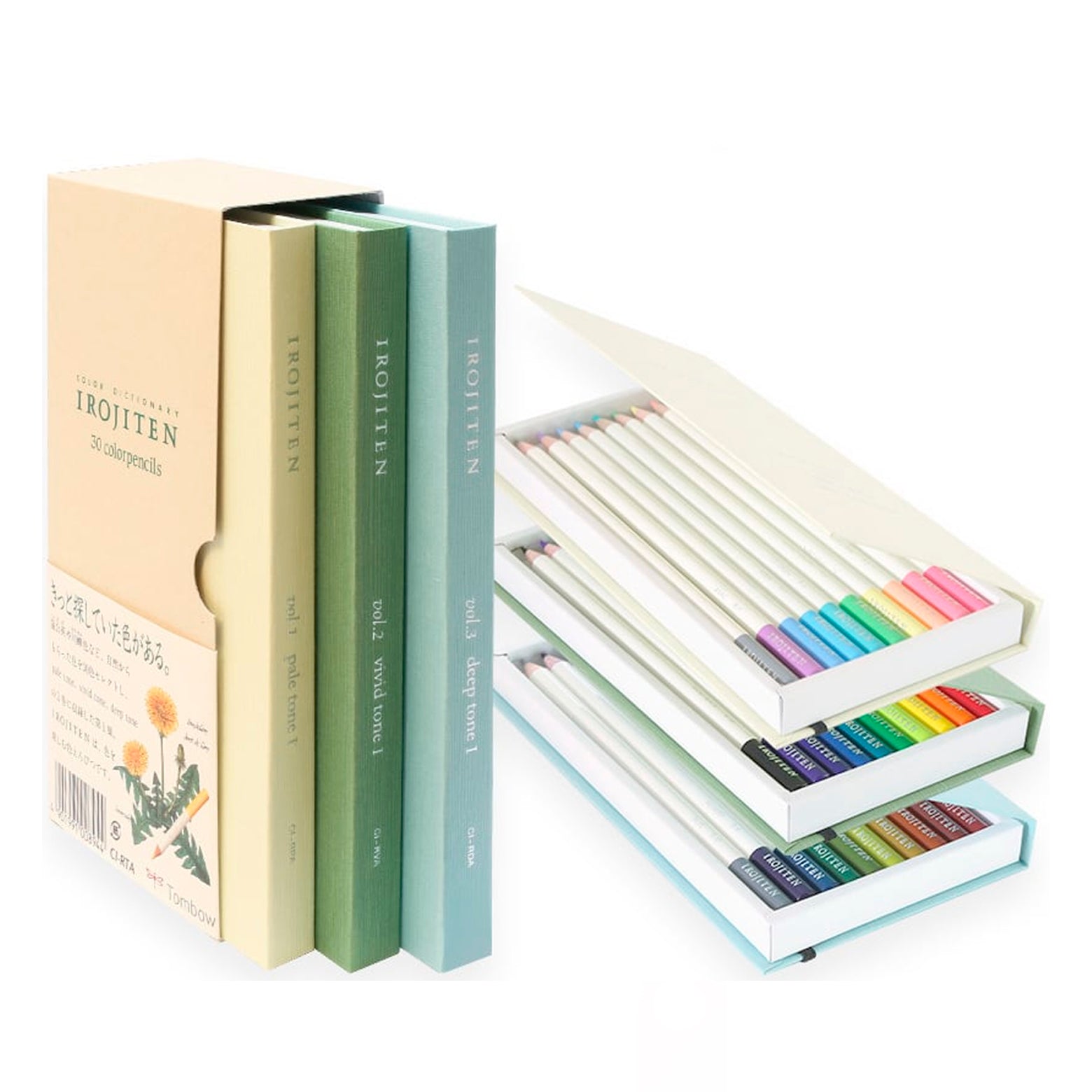 Colored pencil set with 3 x 10 pcs.