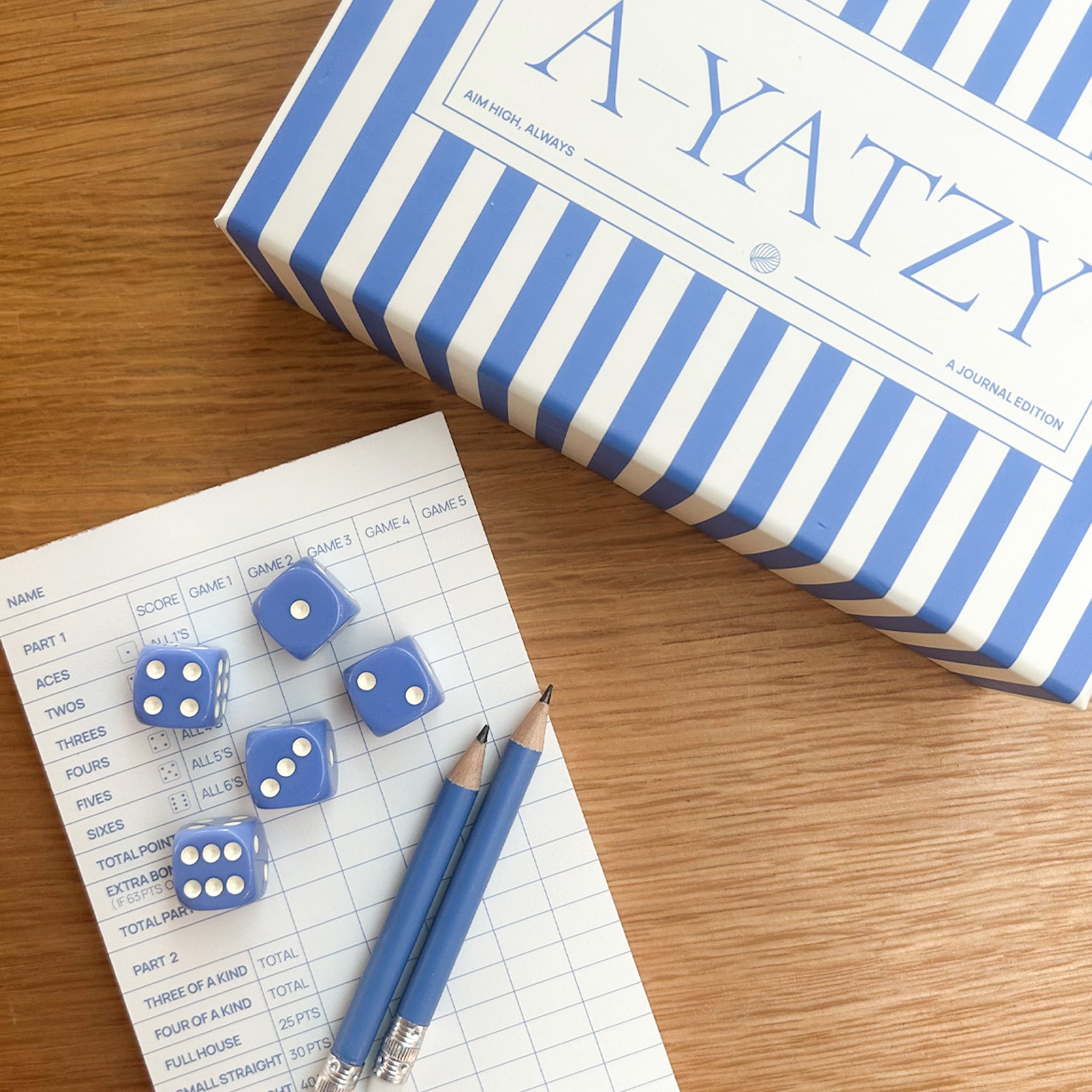 Yatzy game – A-Yatzy