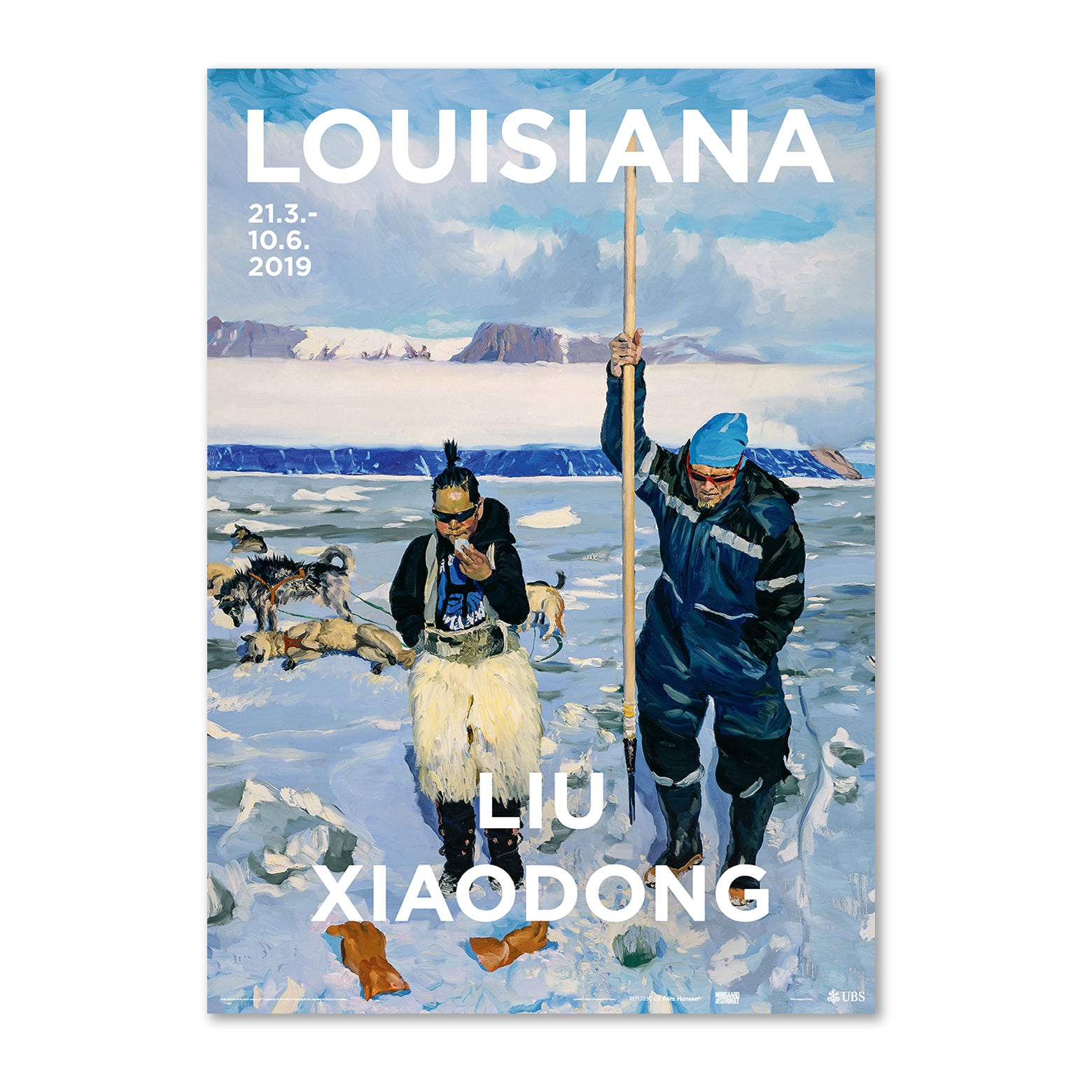 Liu Xiaodong - Nuka and his Uncle - Louisiana plakat – Louisiana Design Butik