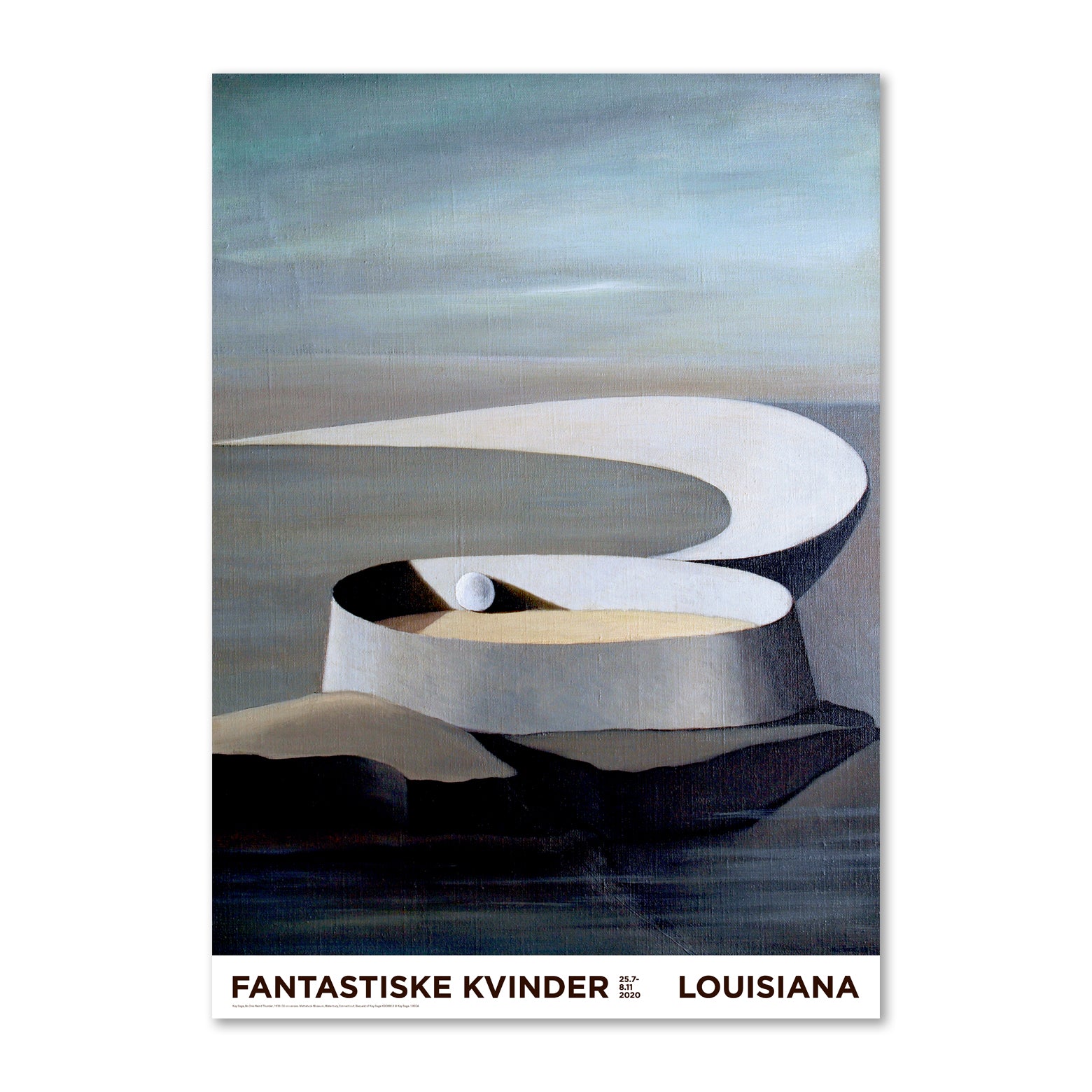 Kay Sage – No One Heard Thunder (1939)