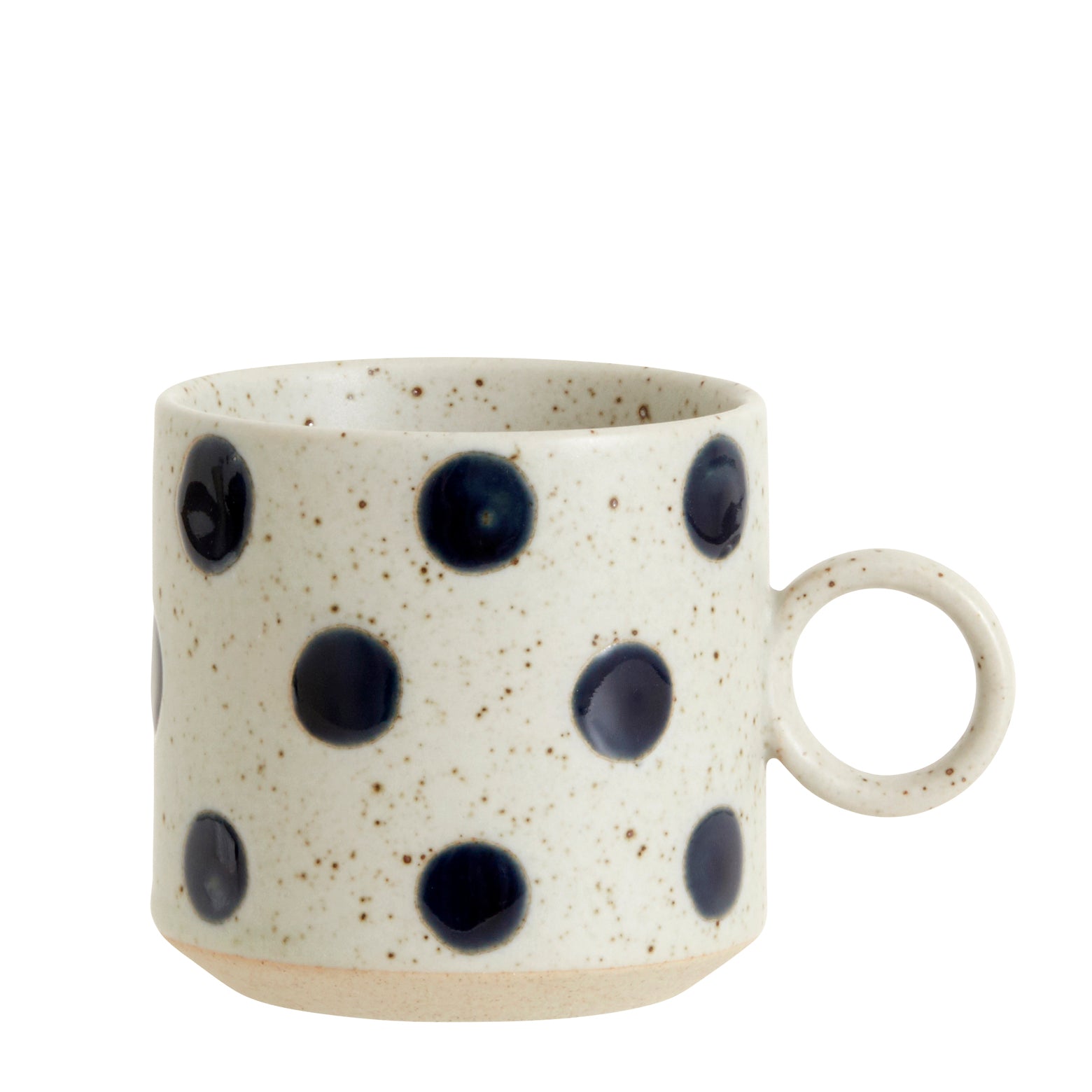 Grainy coffee cup - dots