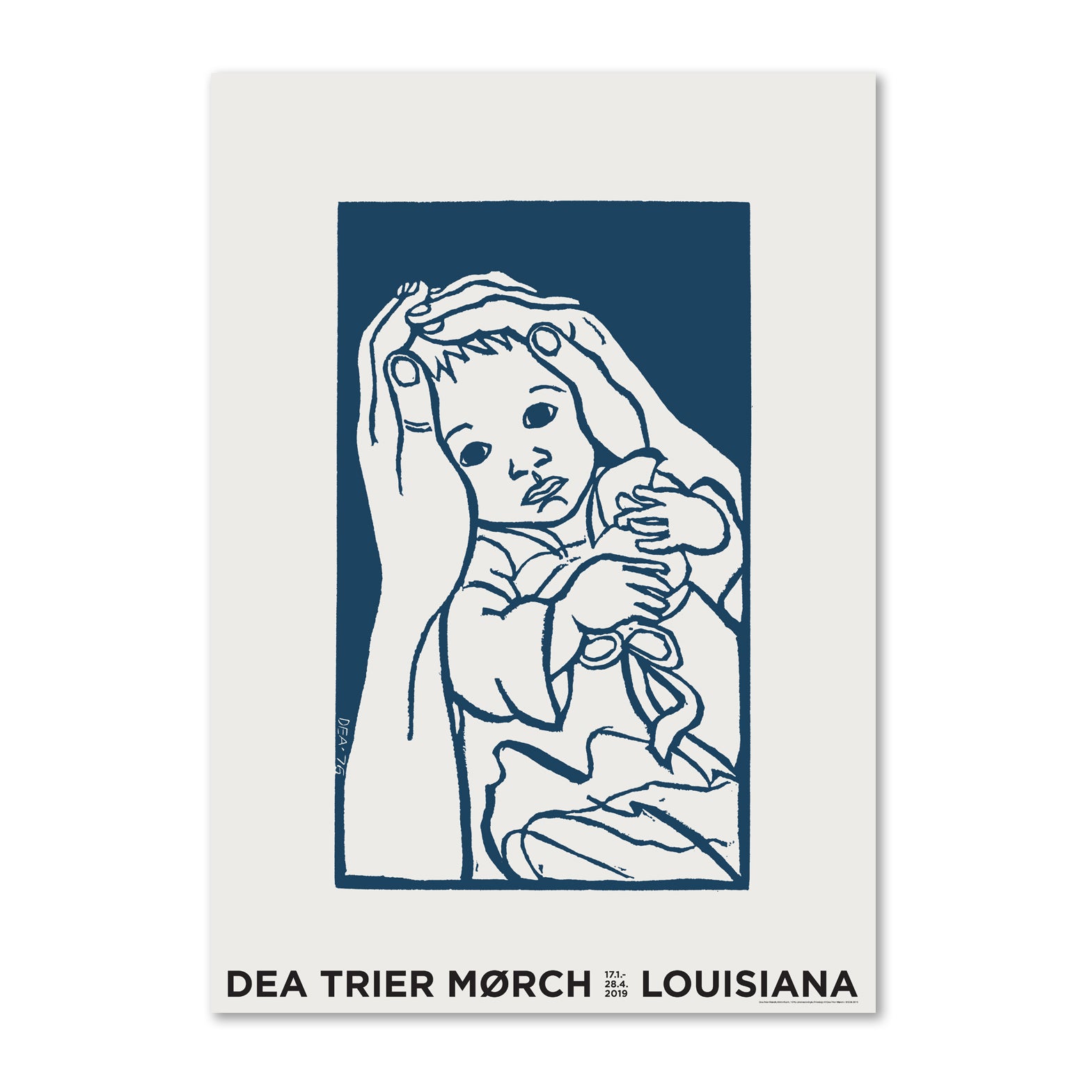 Dea Trier Mørch - Vinterbørn - Louisiana plakat Design