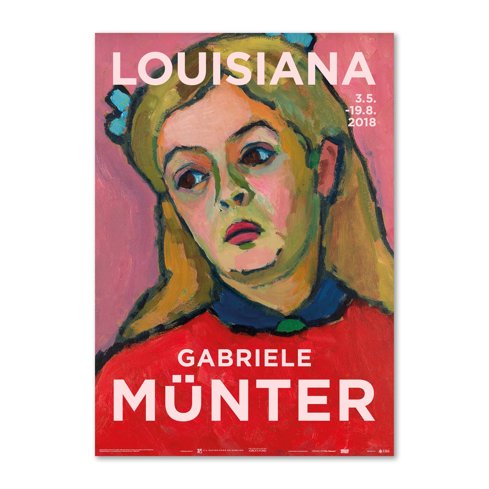 Gabriele Münter - portræt ung pige - – Louisiana Design Butik