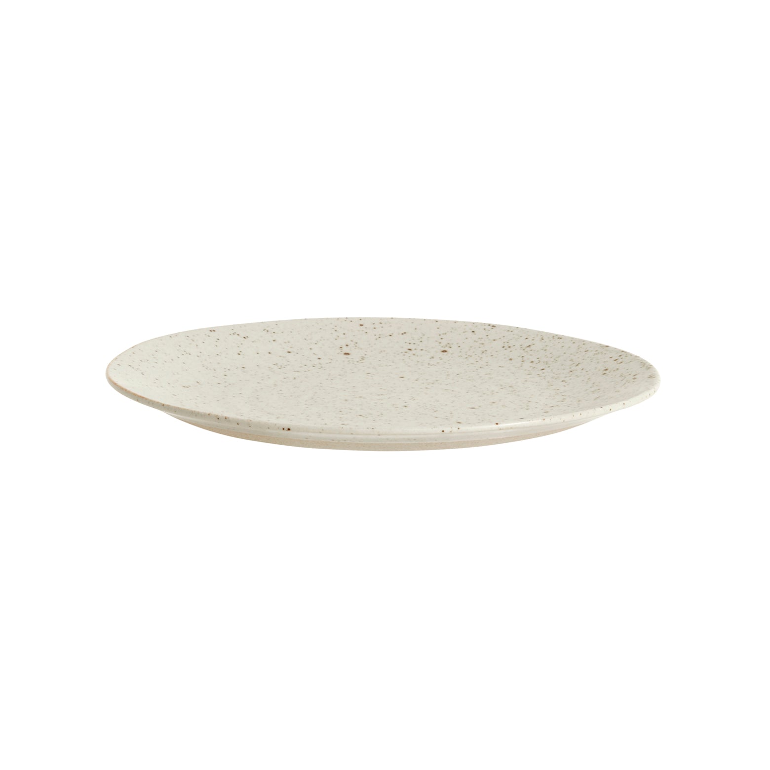 Grainy cake plate - sand