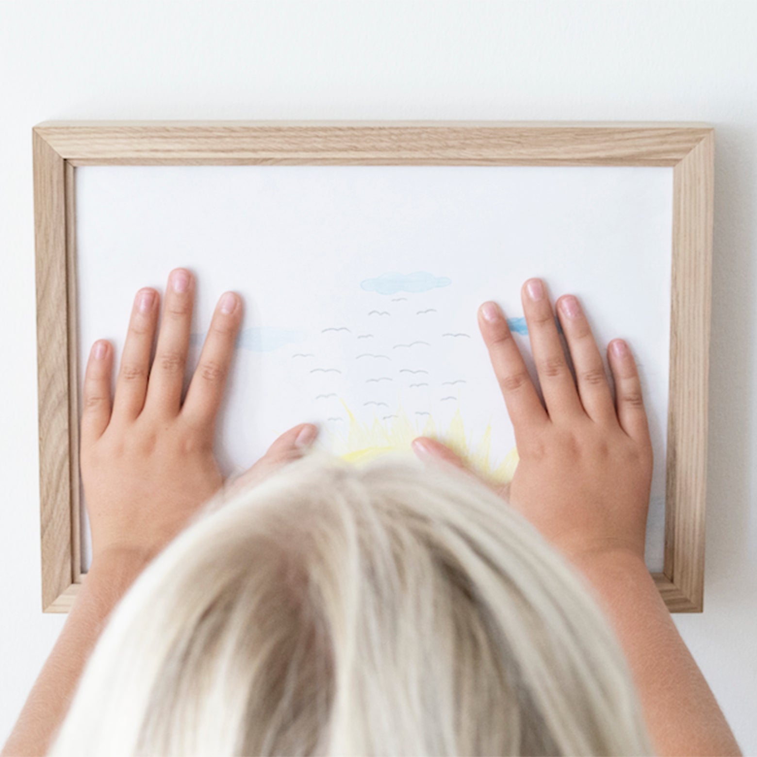 Frame A4 for multiple drawings – oak