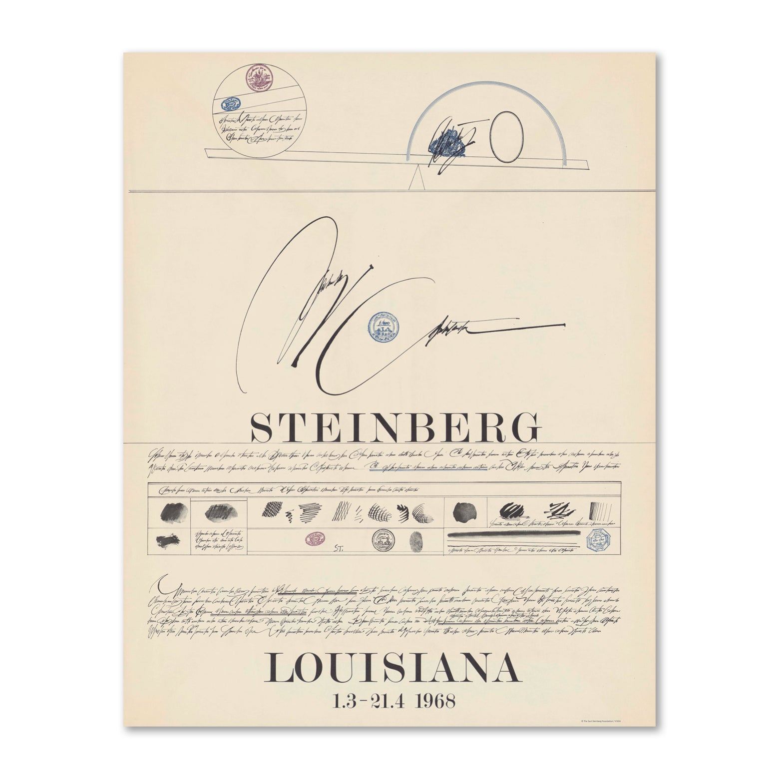 Steinberg – Louisiana plakat – Louisiana Design Butik