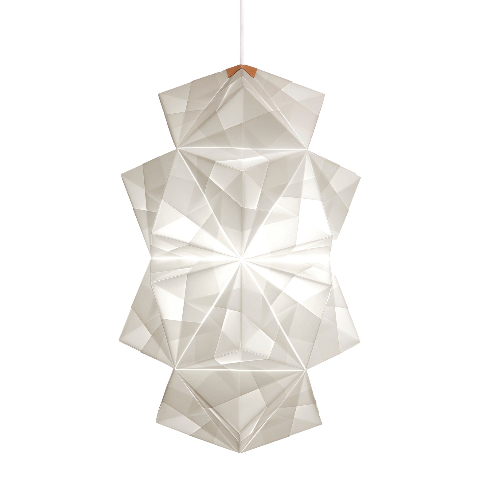 Large Origami pendant light