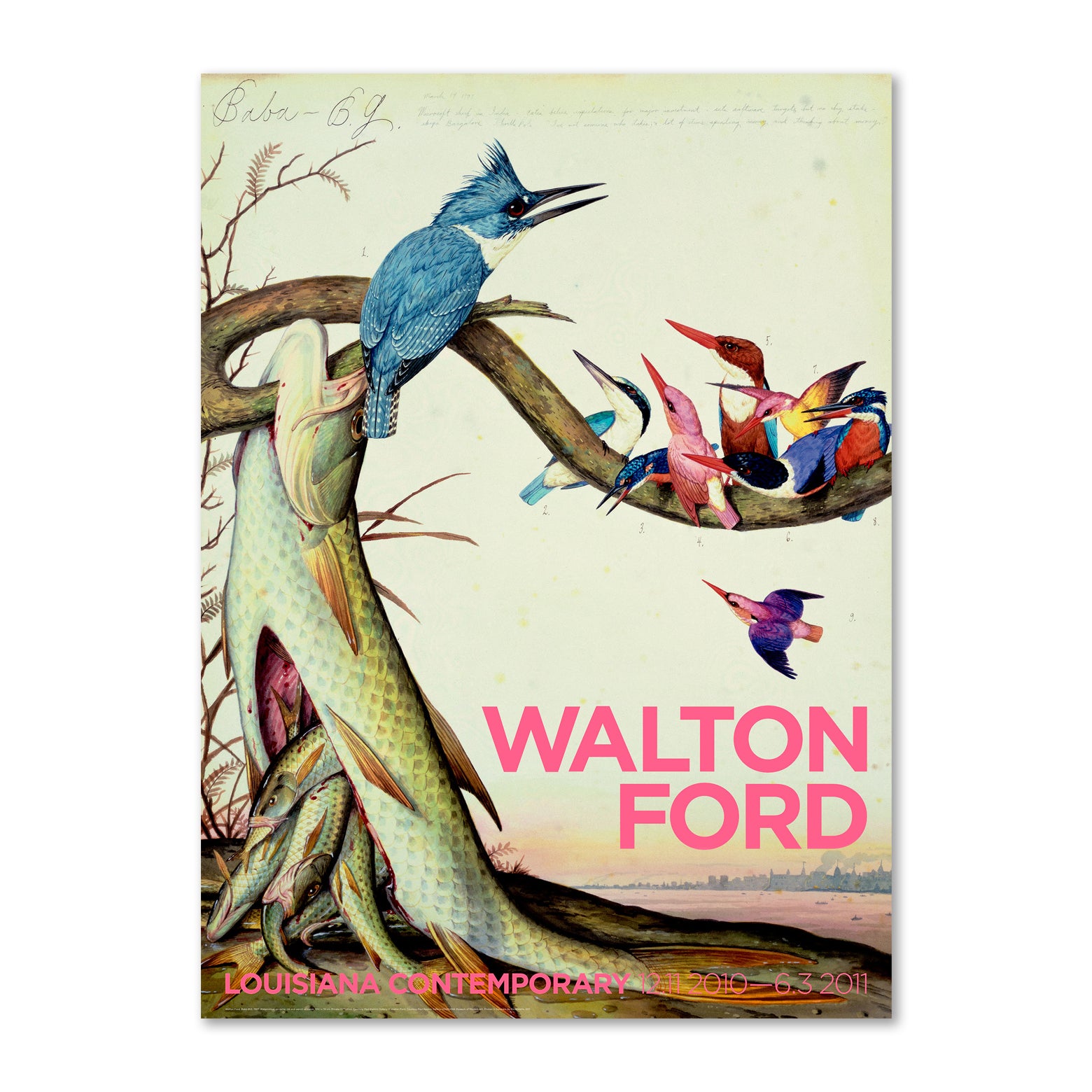 Arashigaoka Oh Profeti Walton Ford - Baba - Louisiana plakat – Louisiana Design Butik