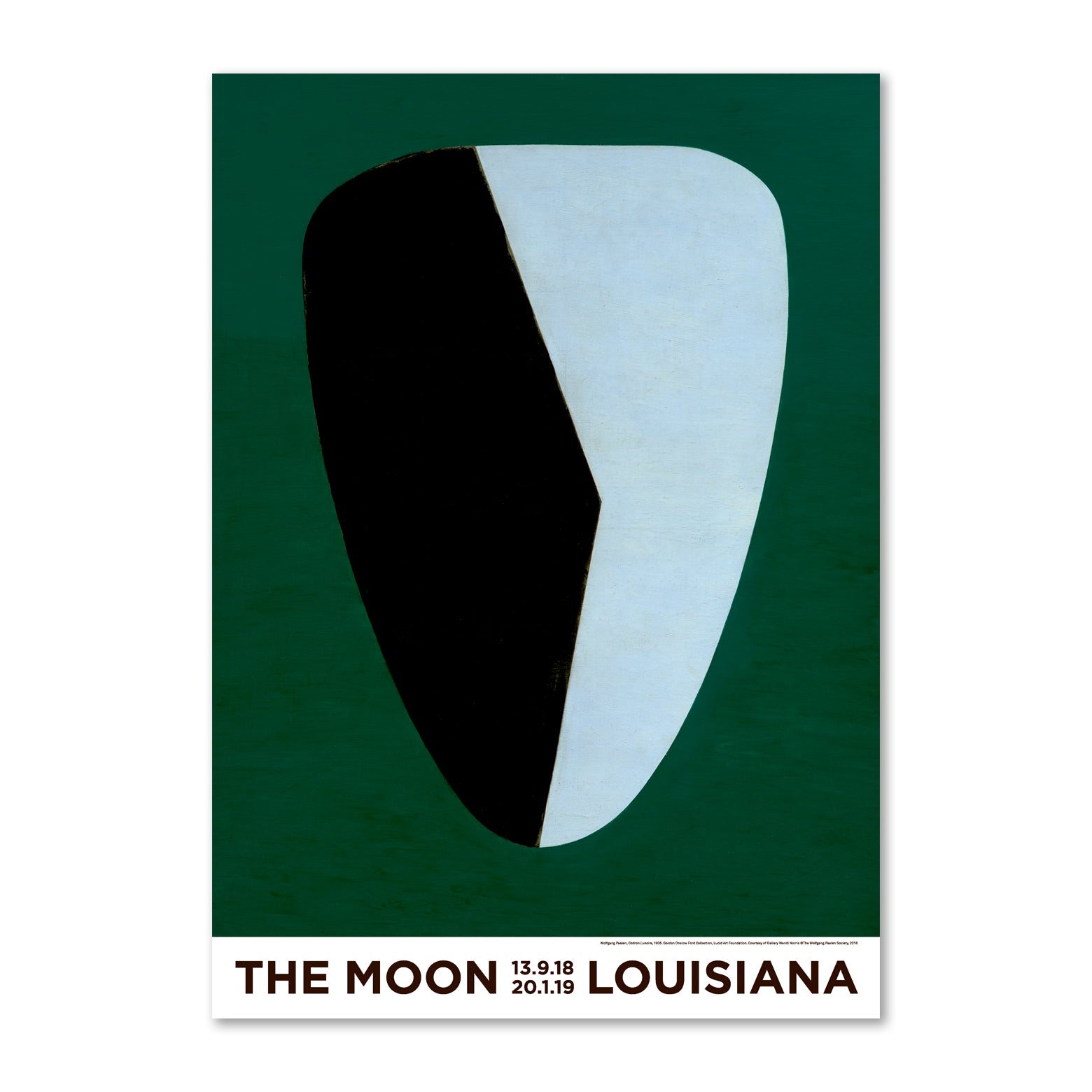 udføre Sommerhus Påstået Wolfgang Paalen - Cadran Lunaire - Louisiana Plakat – Louisiana Design Butik