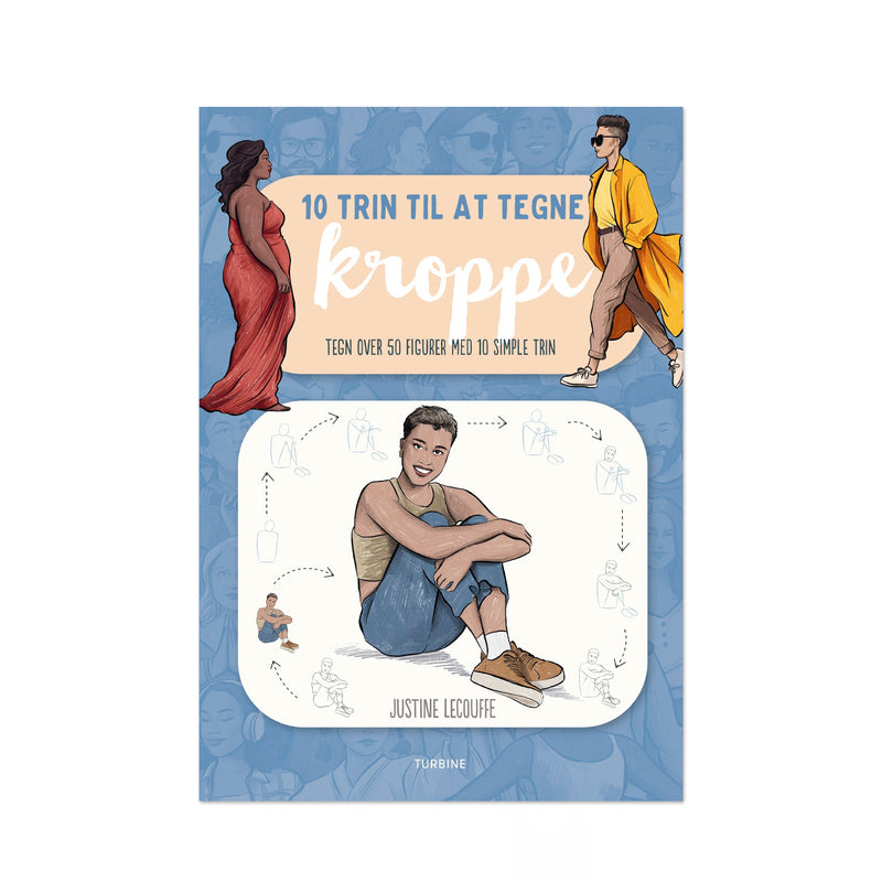 10 trin til at tegne kroppe - tegn over 50 figurer med 10 simple trin