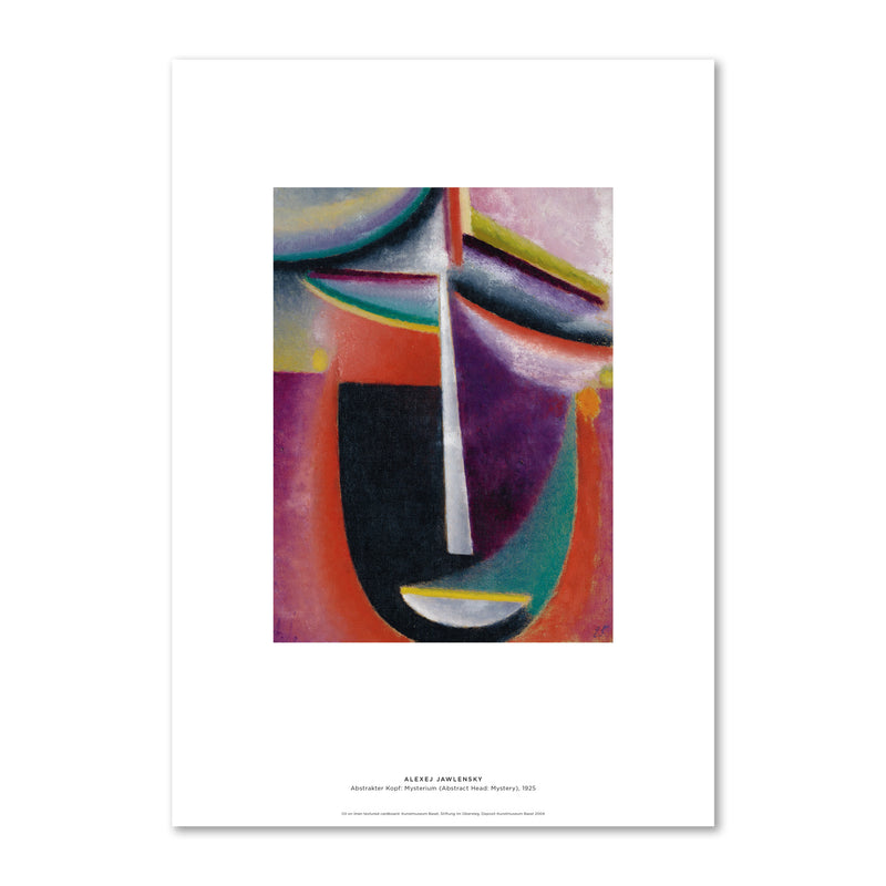 Alexej Jawlensky Abstrakter Kopf Louisiana Print