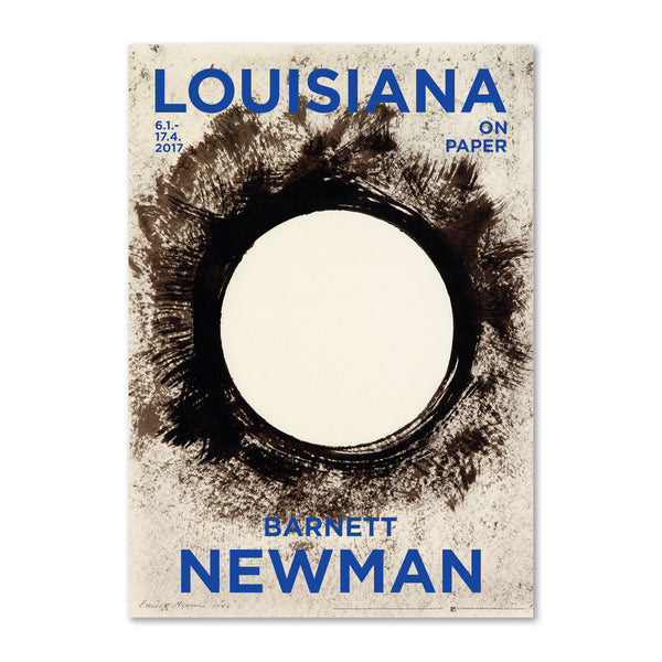 Barnett Newman on Paper Louisiana Plakat