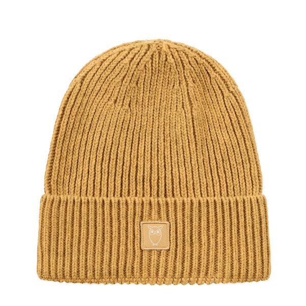 Wool hat - curry