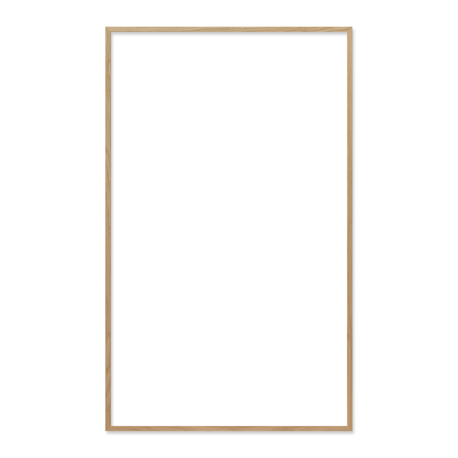 Frame 51 x 85 cm - natural oak