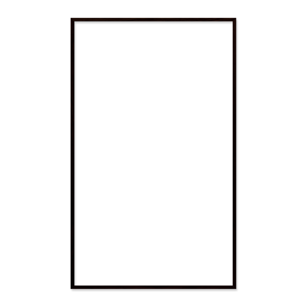 Frame 51 x 85 cm - black oak