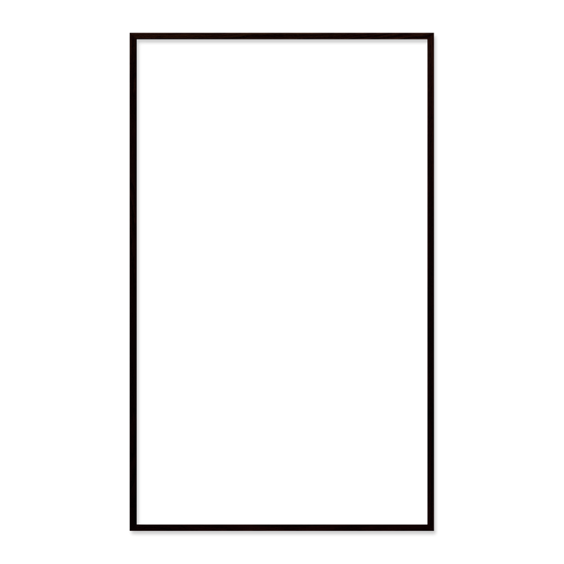 Frame 51 x 85 cm - black oak