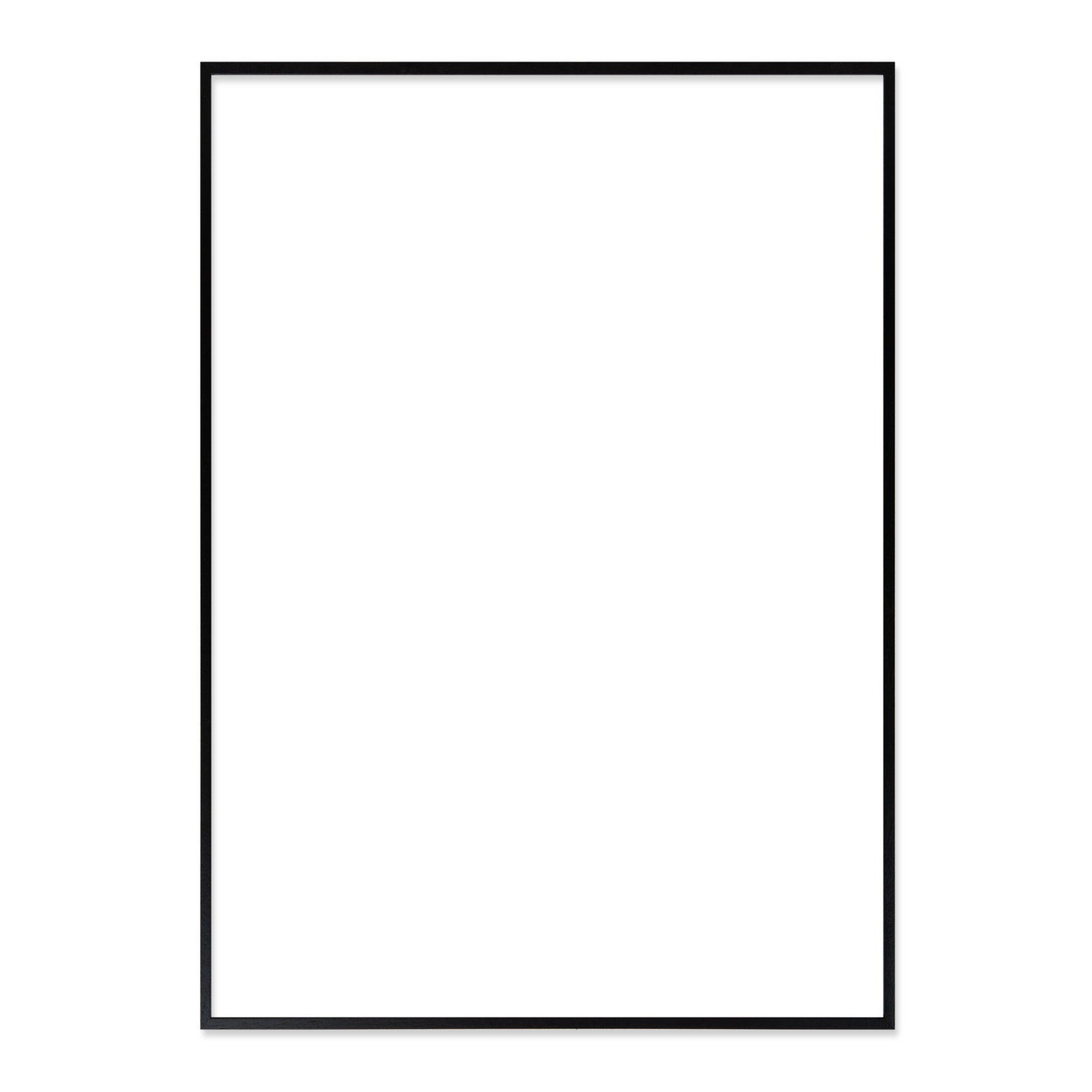 Frame 59.4 x 83.2 cm – black oak