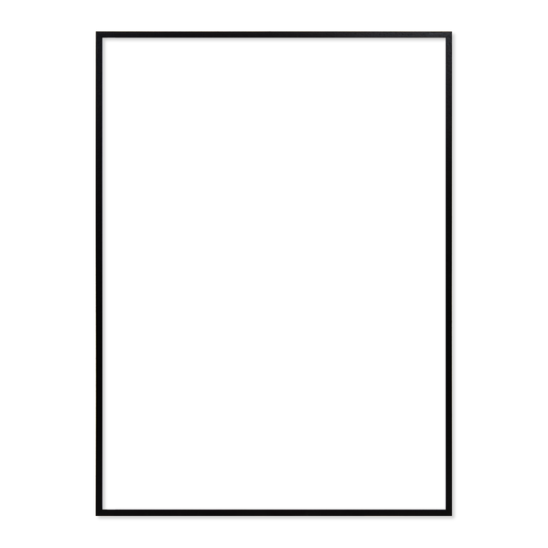 Ramme 62 x 84.9 cm – sort egetræ
