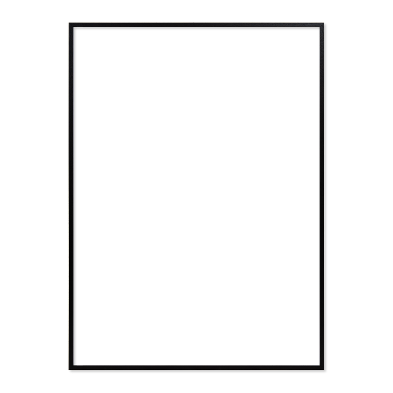 Frame 62 x 84.9 cm - black oak