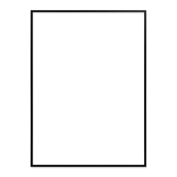 Frame 62 x 85 cm - black oak