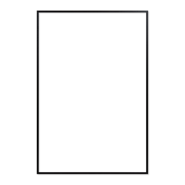 Frame 62 x 92 cm - black oak
