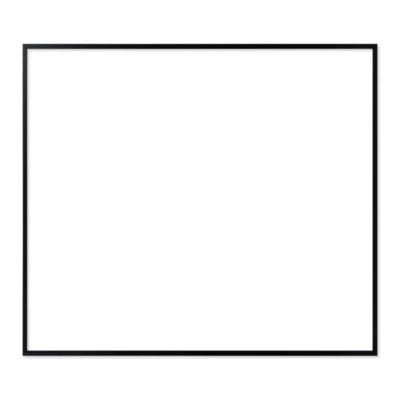 Frame 68 x 59.4 cm - black oak