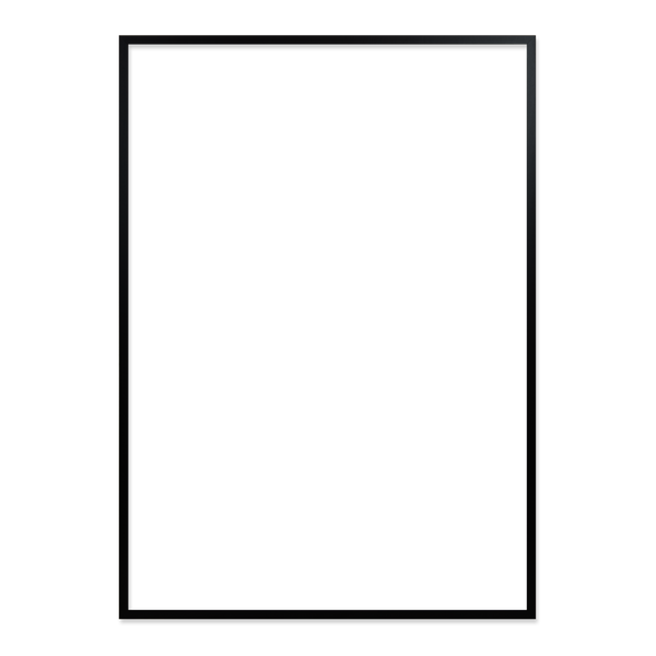 Frame 83.9 x 117.8 cm – black oak