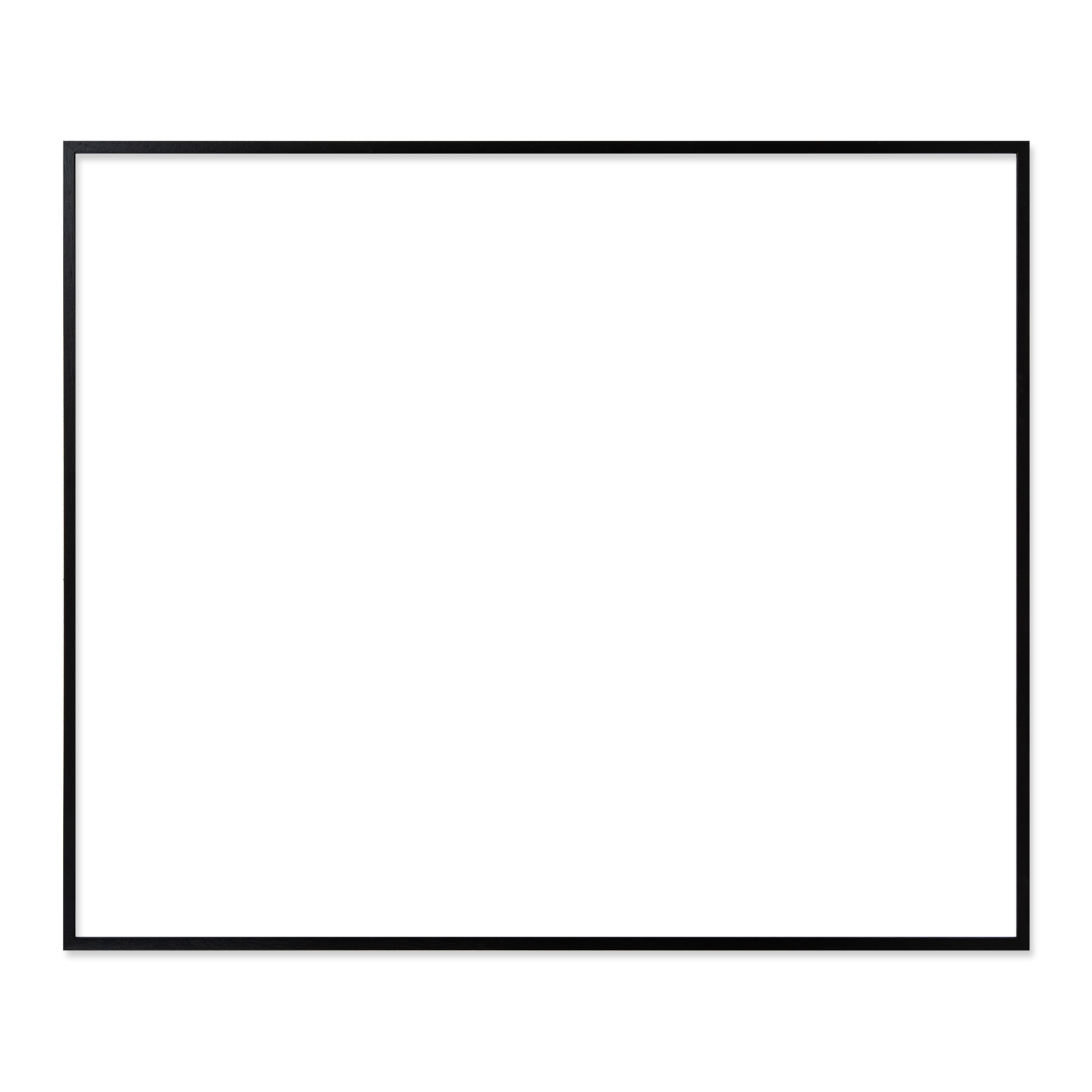 Frame 84 x 70 cm - black oak