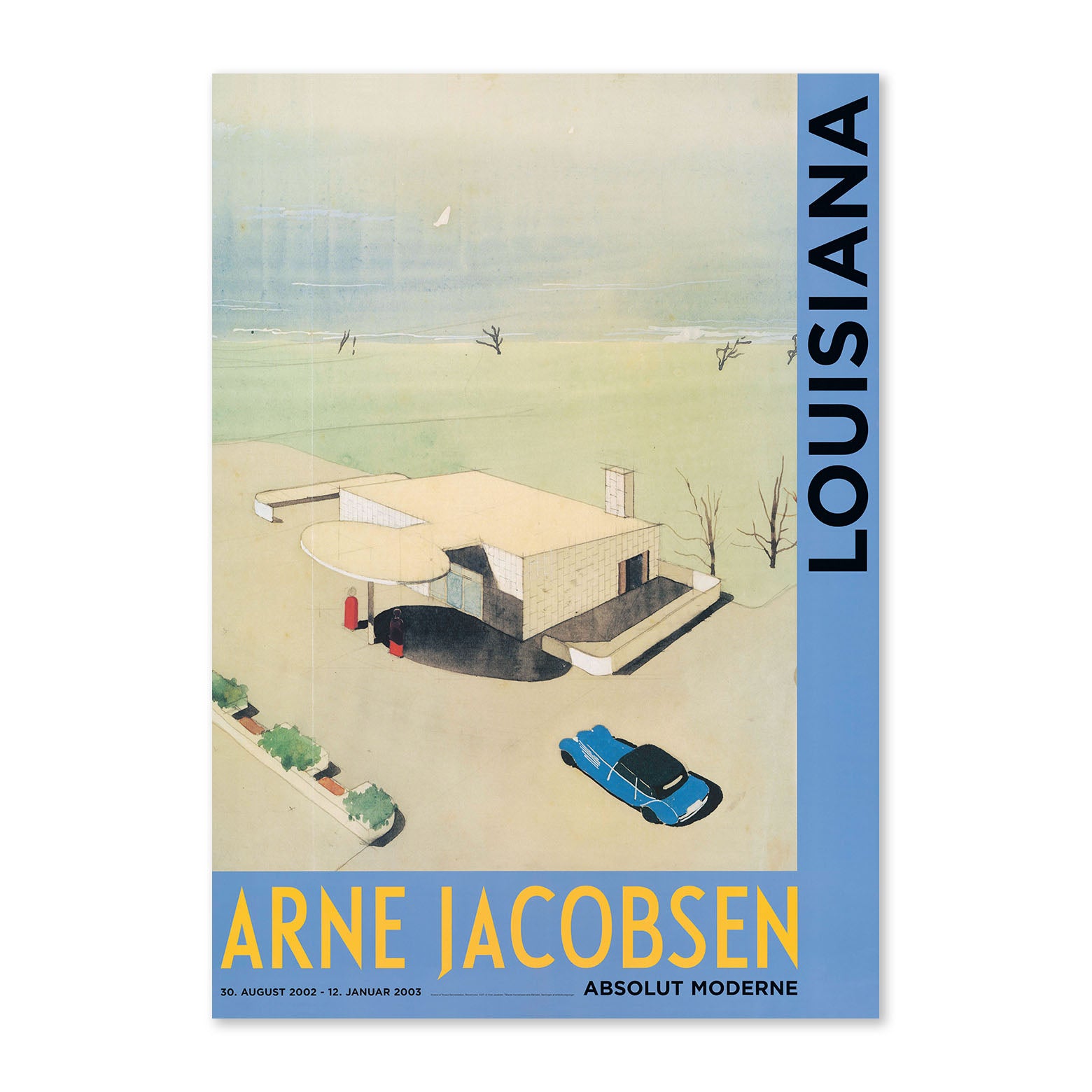 Arne Jacobsen – Skovshoved tankstation – A2 format