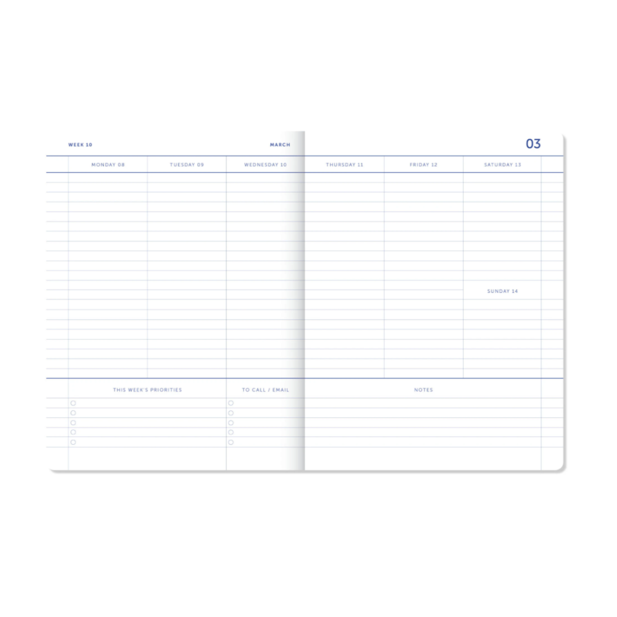 Sider af My Journal Diary 2027 – Limited Edition fra A Journal