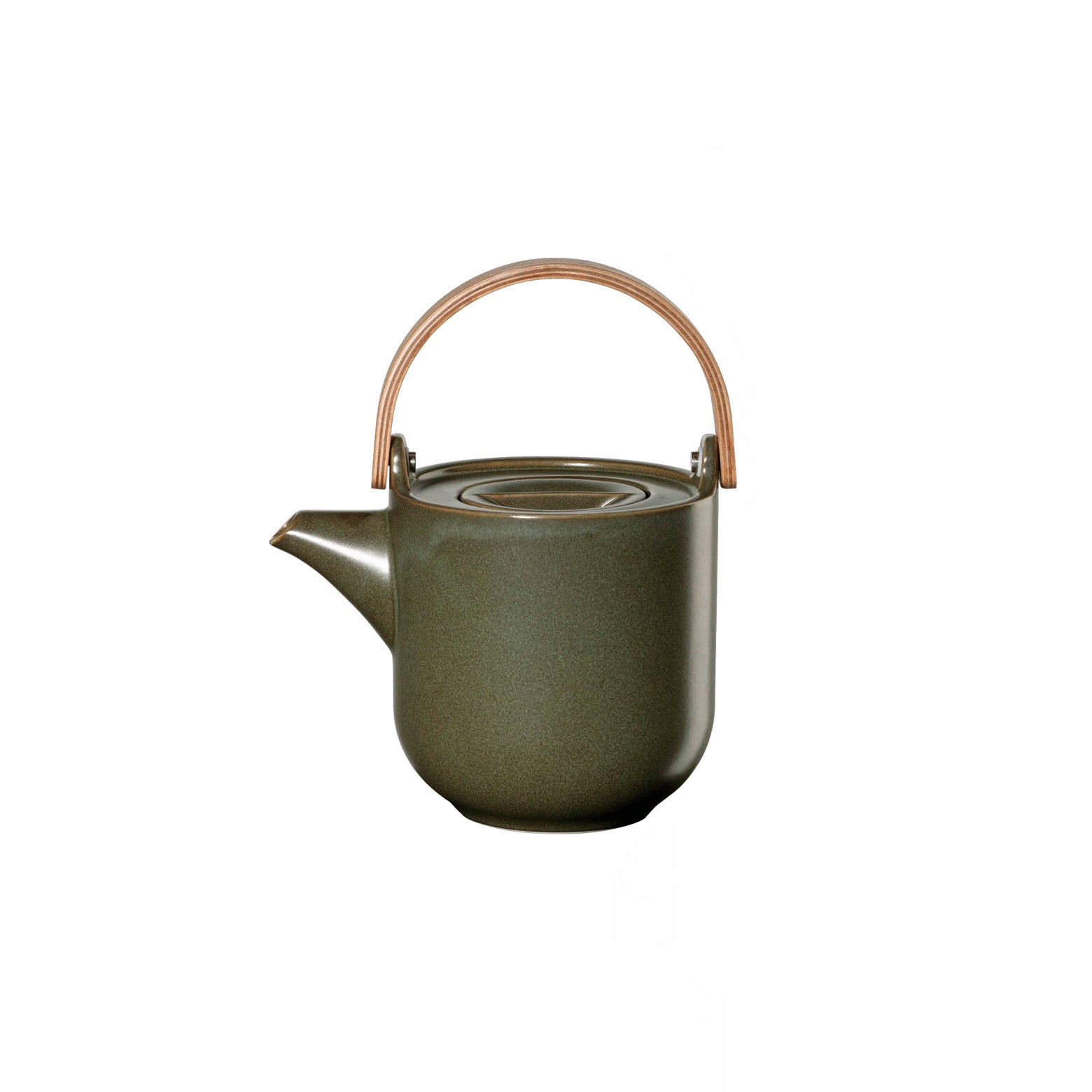 Teapot with wooden handle — 0.6 l.