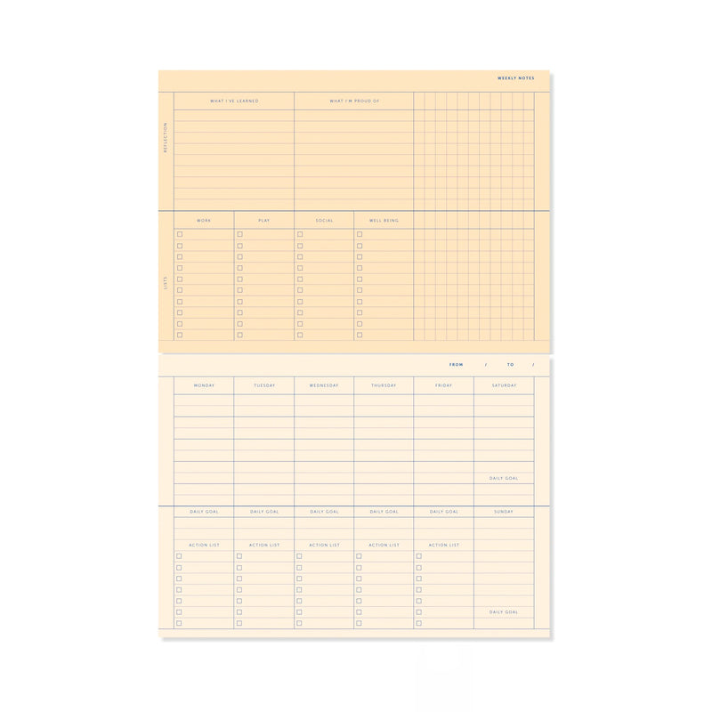 Deskplanner – Lavender Blue