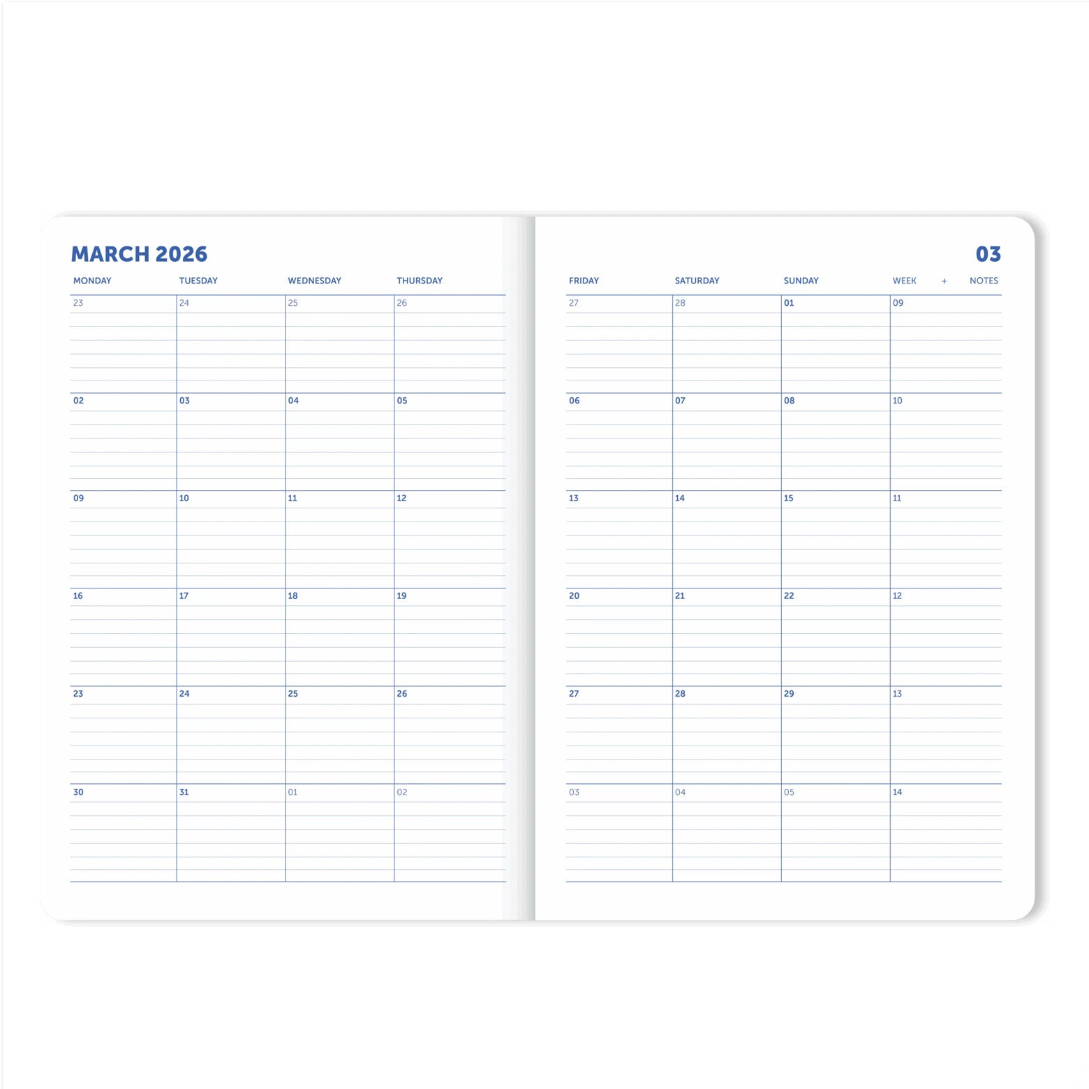 Notesbog – Monthly Journal