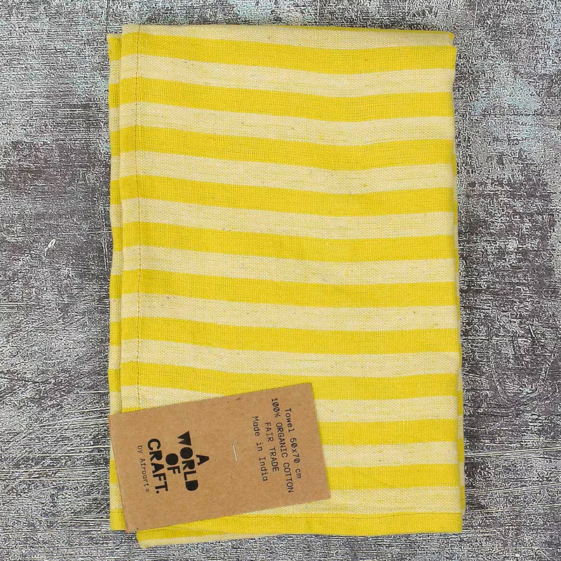 Tea towel – Eco Blockstripe