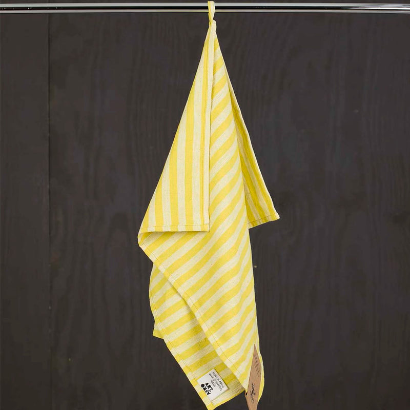 Tea towel – Eco Blockstripe